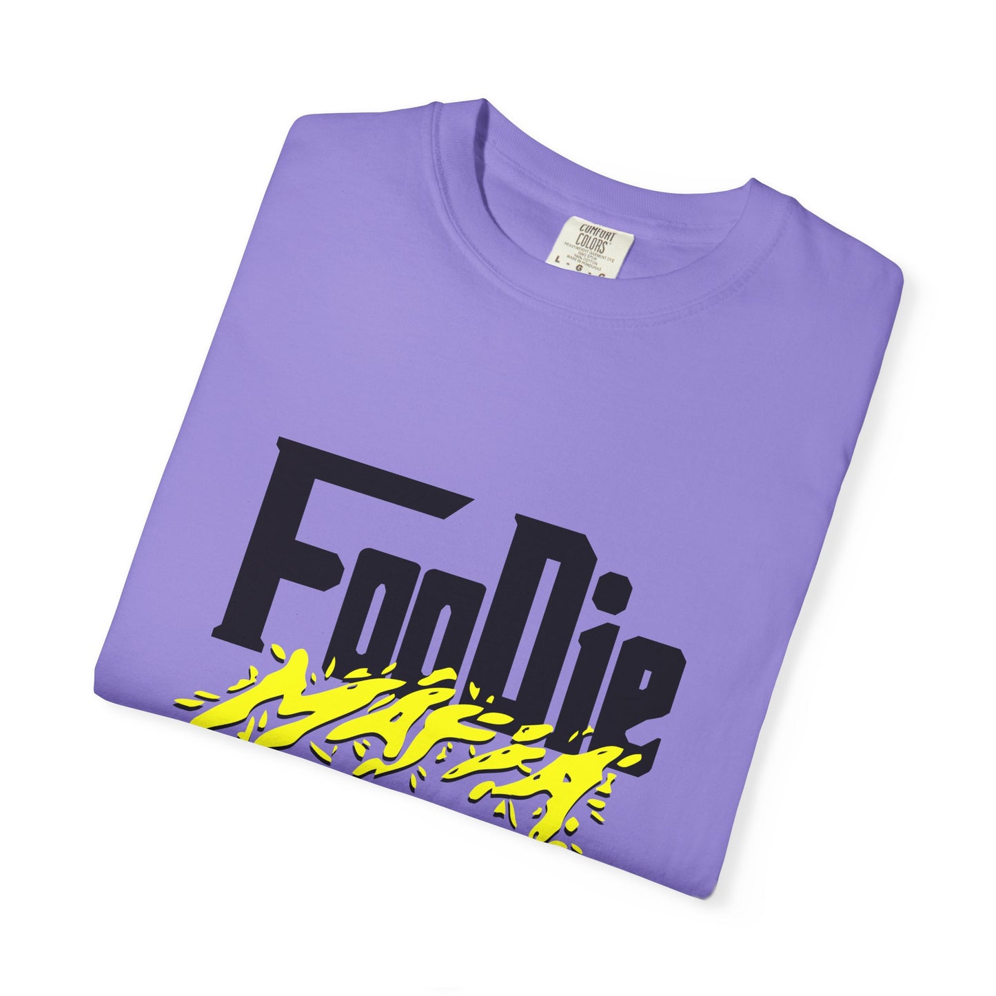 L.O.E.F Foodie Mafia Unisex Tee Shirt (Bright Yellow)
