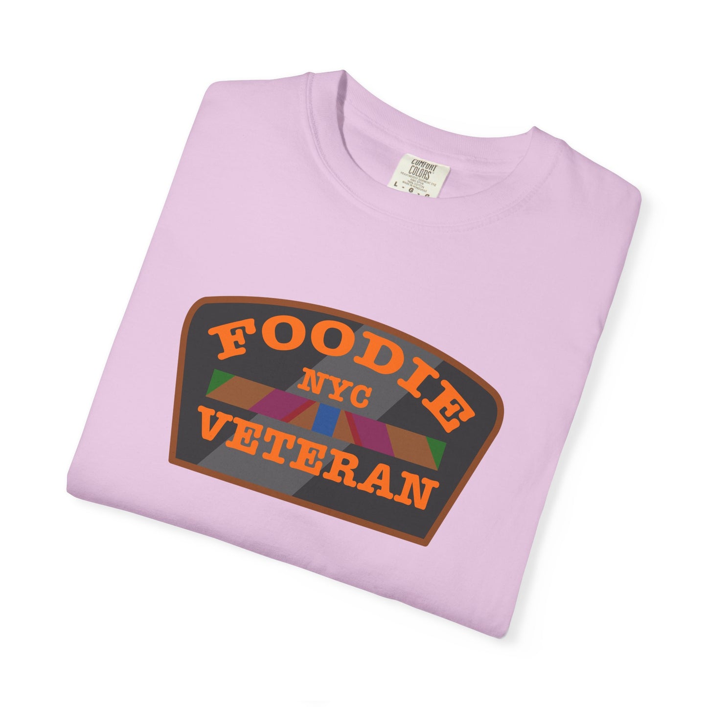 L.O.E.F Foodie Veteran NYC Unisex Tee Shirt (Orange)