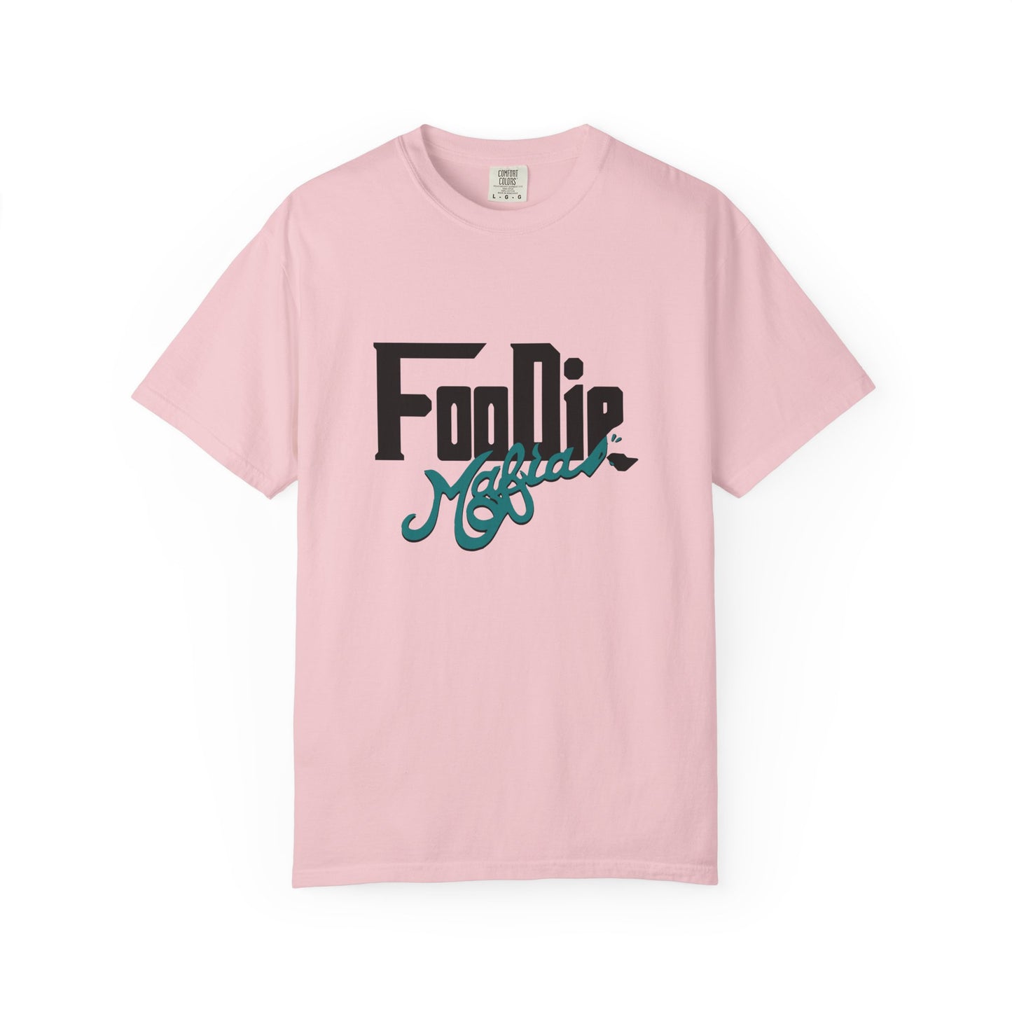 L.O.E.F Foodie Mafia Unisex Tee shirt (Teal)