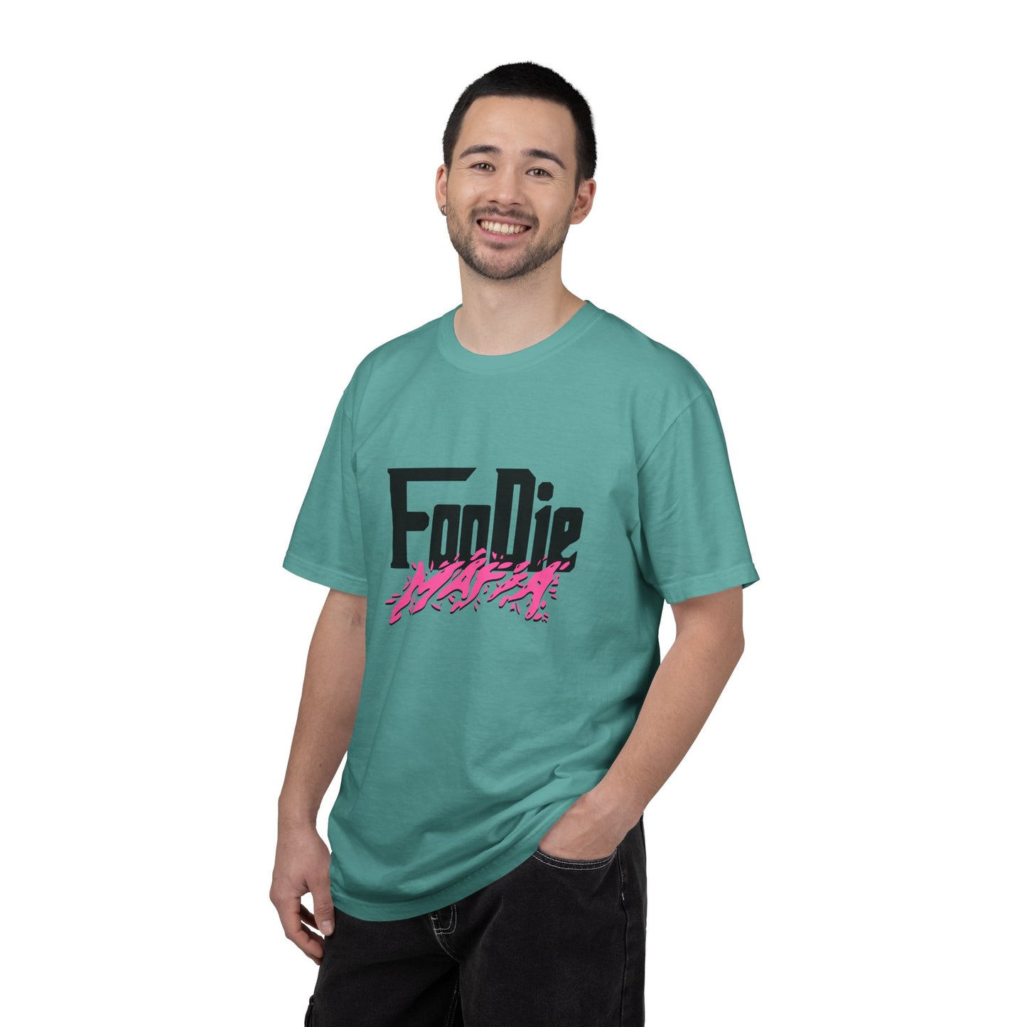 L.O.E.F Foodie Mafia Tee Shirt (Hot Pink)