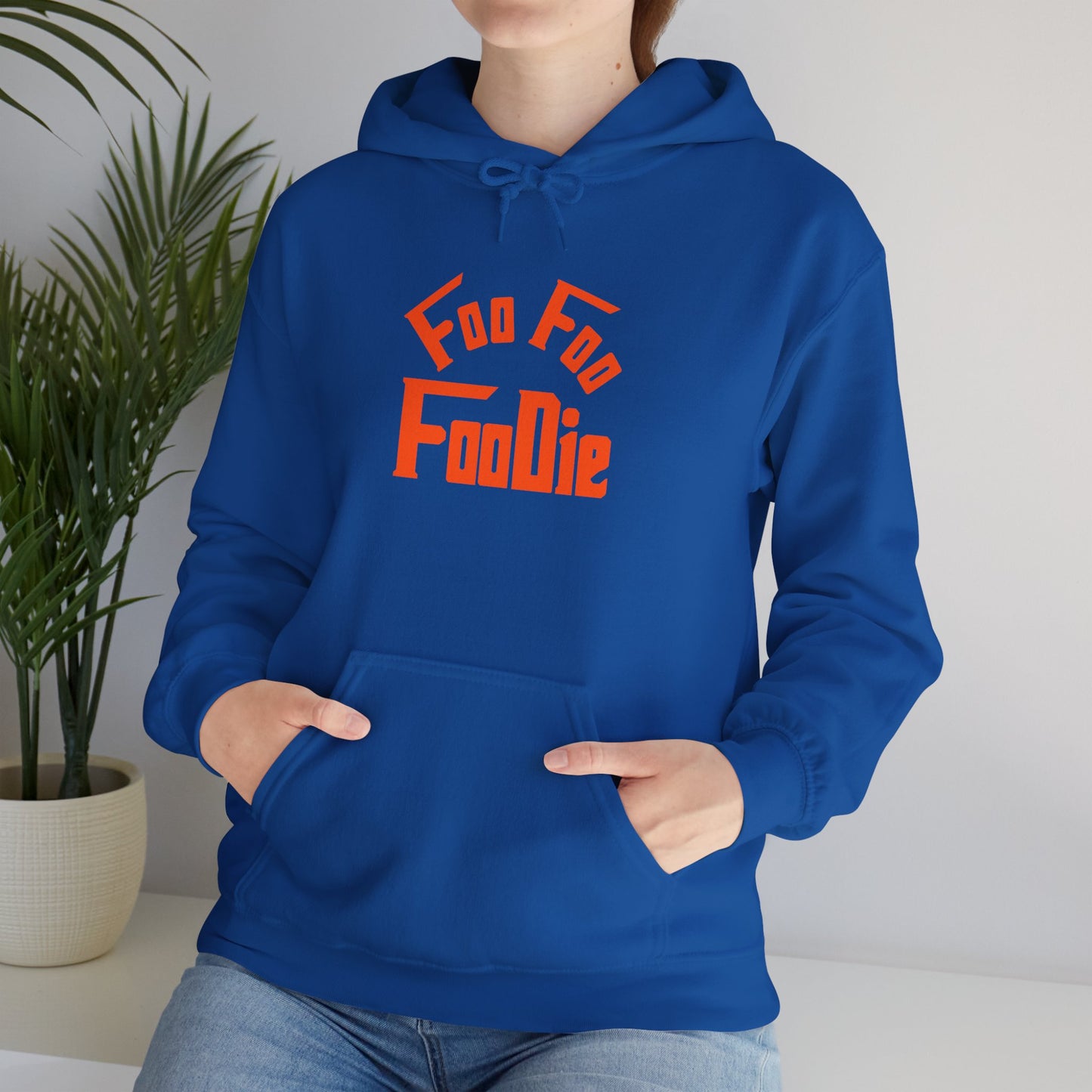 L.O.E.F Unisex Hooded Sweatshirt (Neon Orange)