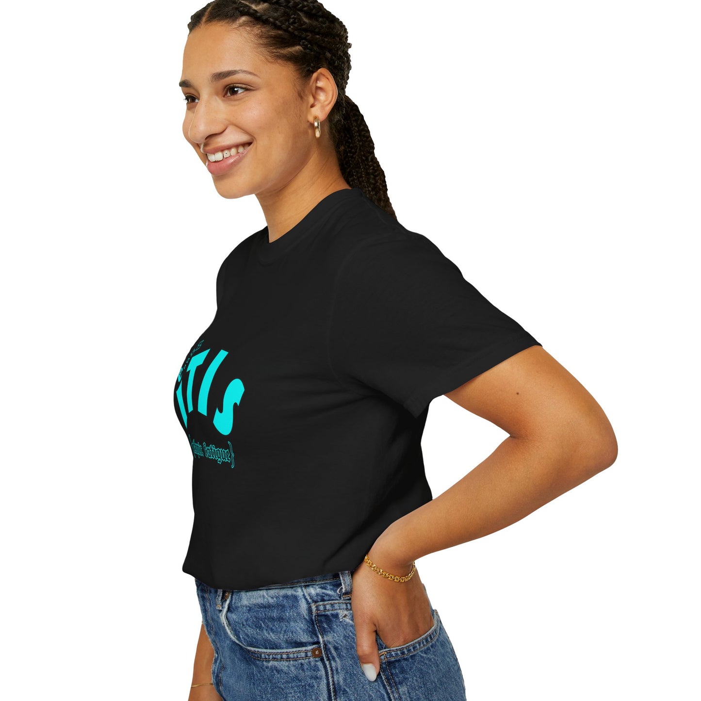 L.O.E.F ITIS Unisex Tee shirt (Blue)