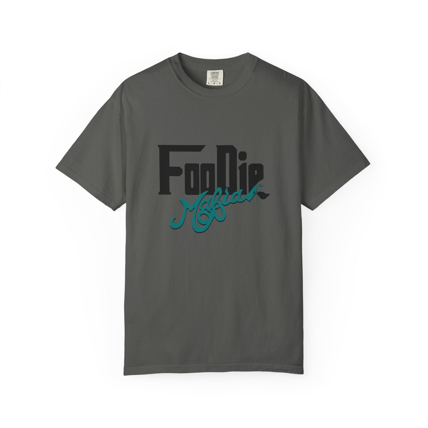 L.O.E.F Foodie Mafia Unisex Tee shirt (Teal)