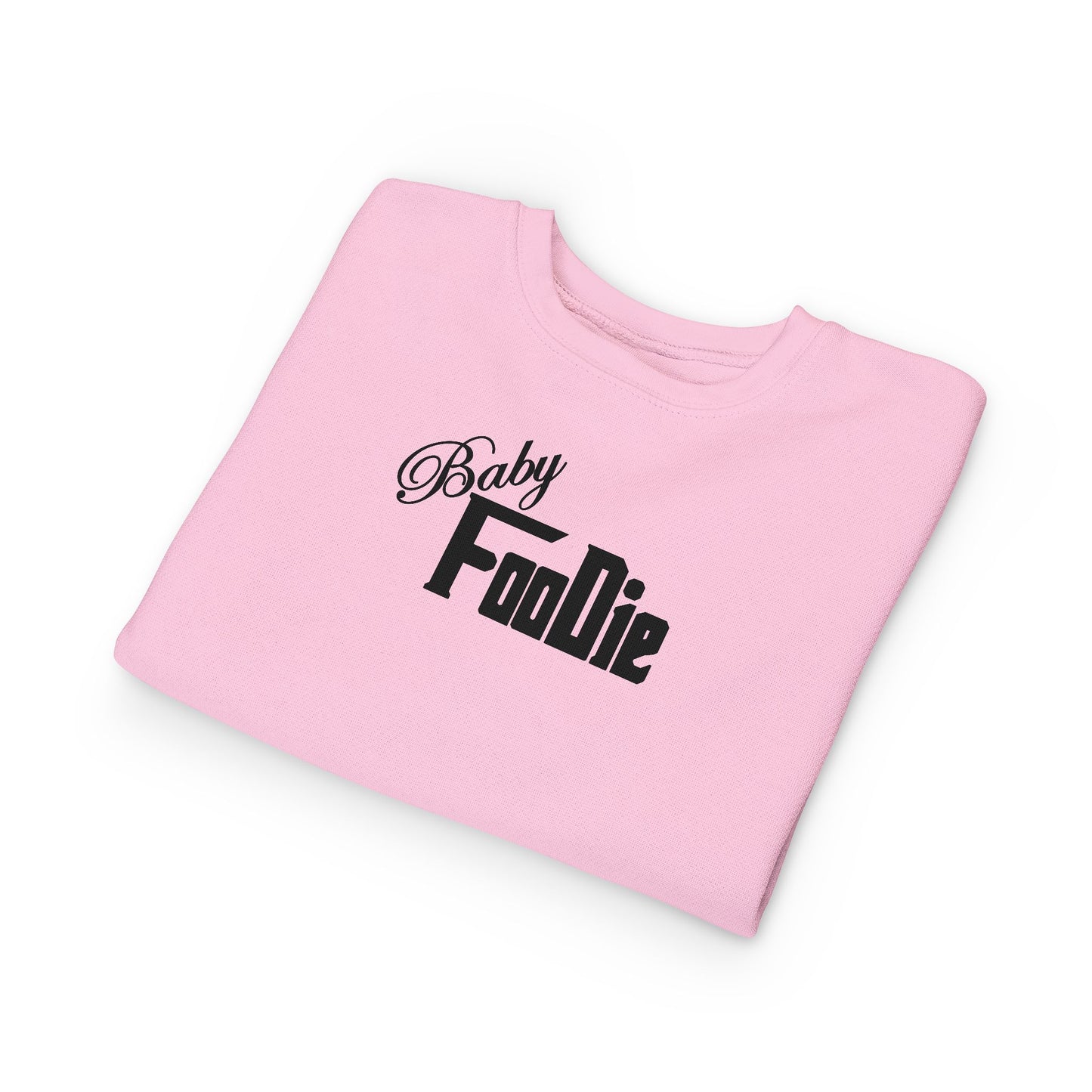 L.O.E.F Baby Foodie Toddler Sweatshirt (Black)