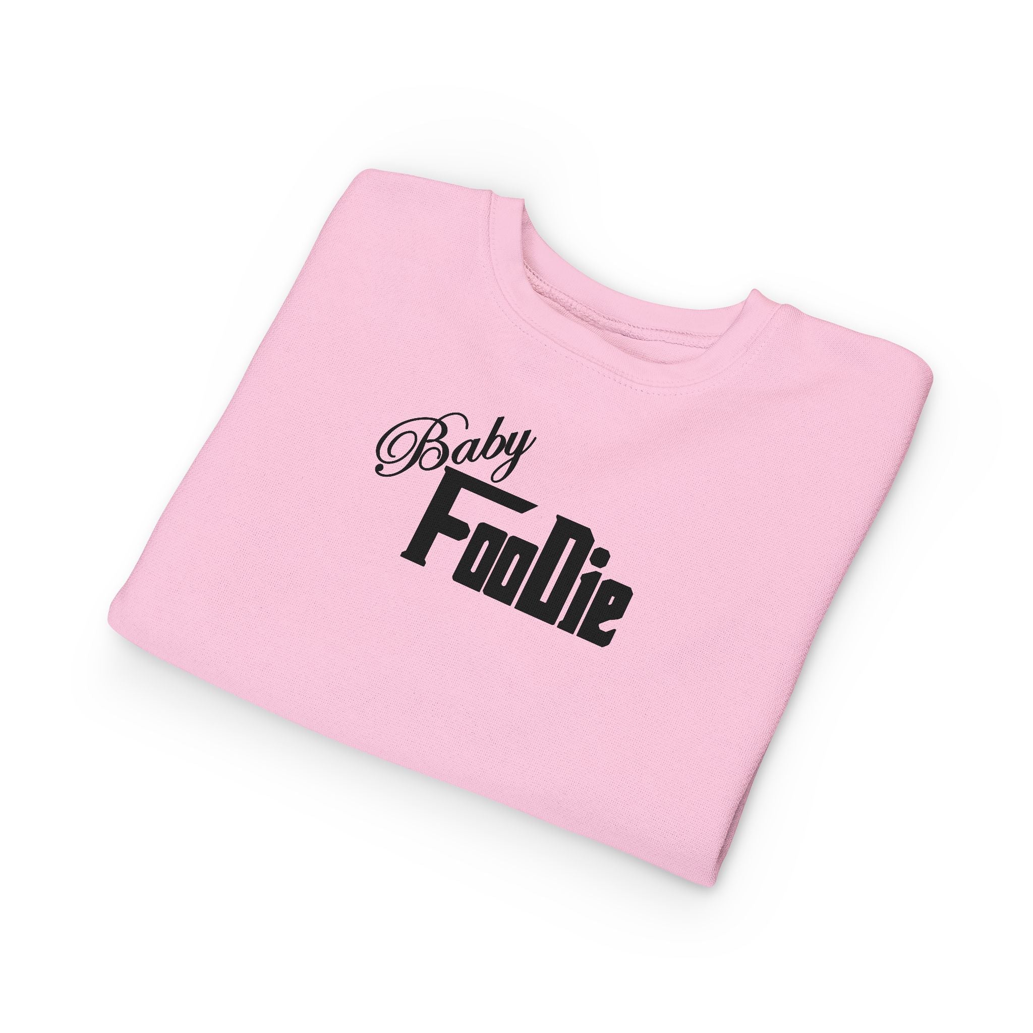 L.O.E.F Baby Foodie Toddler Sweatshirt (Black)