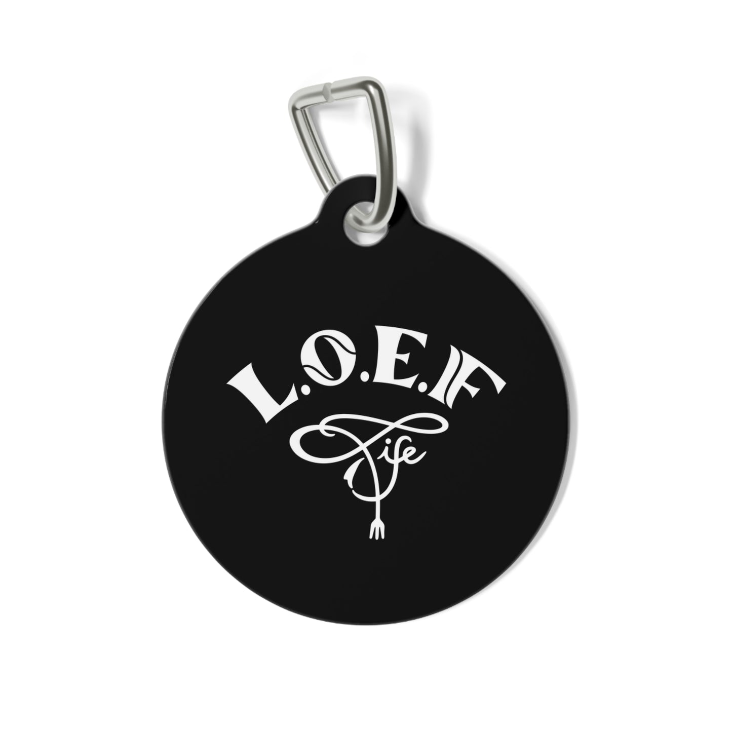 L.O.E.F Pet Tag