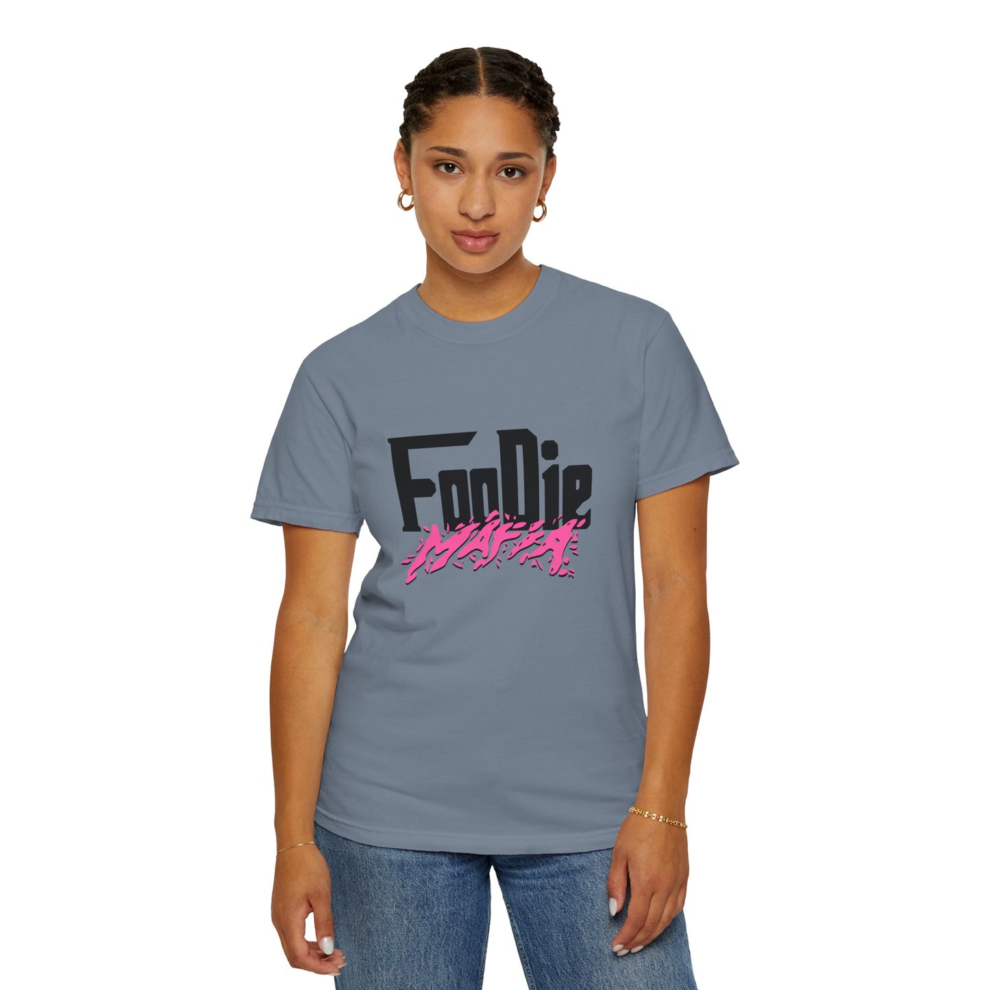 L.O.E.F Foodie Mafia Tee Shirt (Hot Pink)