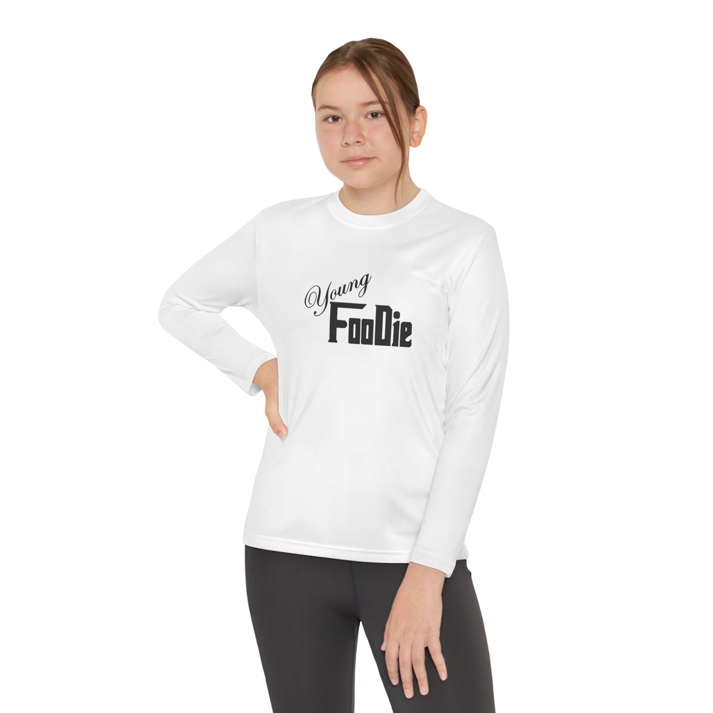 L.O.E.F Young Foodie Youth Long Sleeve Tee (Black)