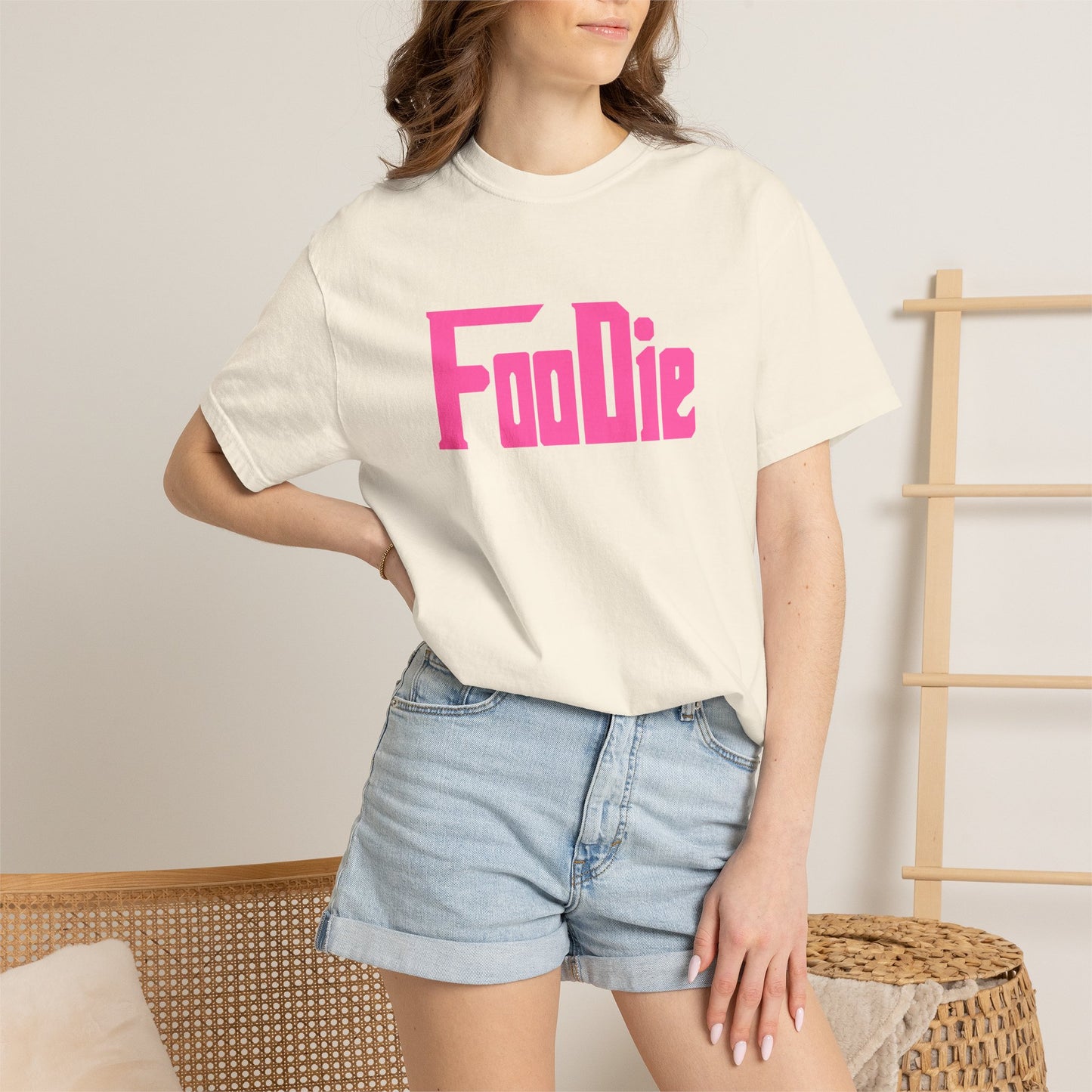 L.O.E.F Foodie Unisex Tee Shirt (Pink)