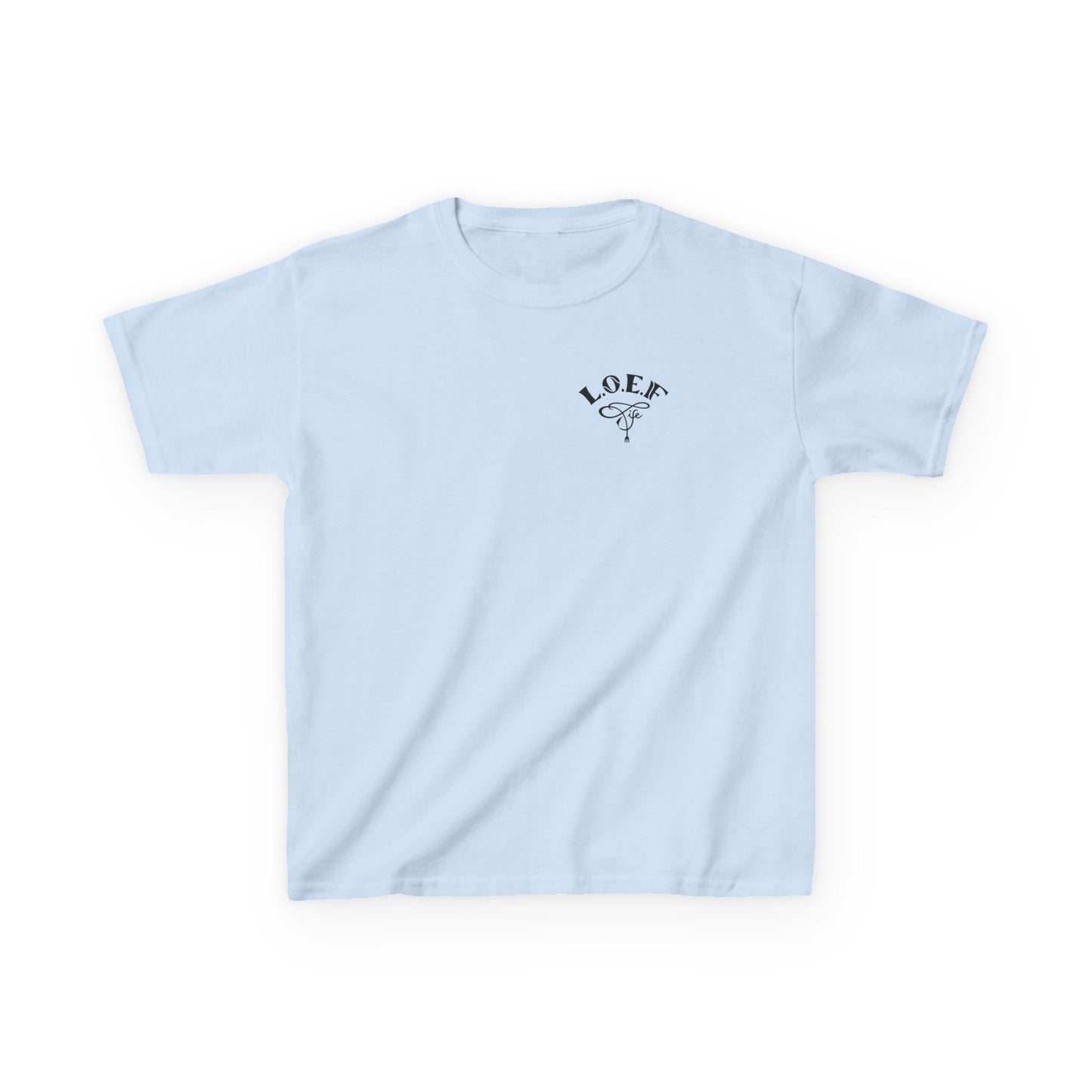 L.O.E.F Foodie 4Life Young Tee Shirt  (Dark Blue)