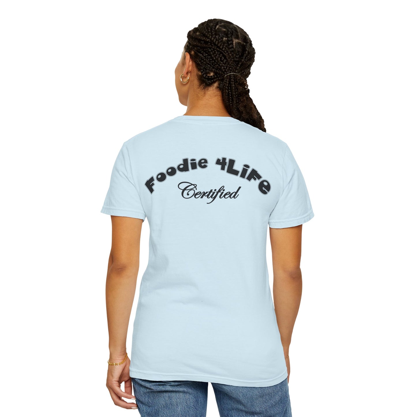 L.O.E.F Foodie 4Life Certified Unisex Tee Shirt (Black)