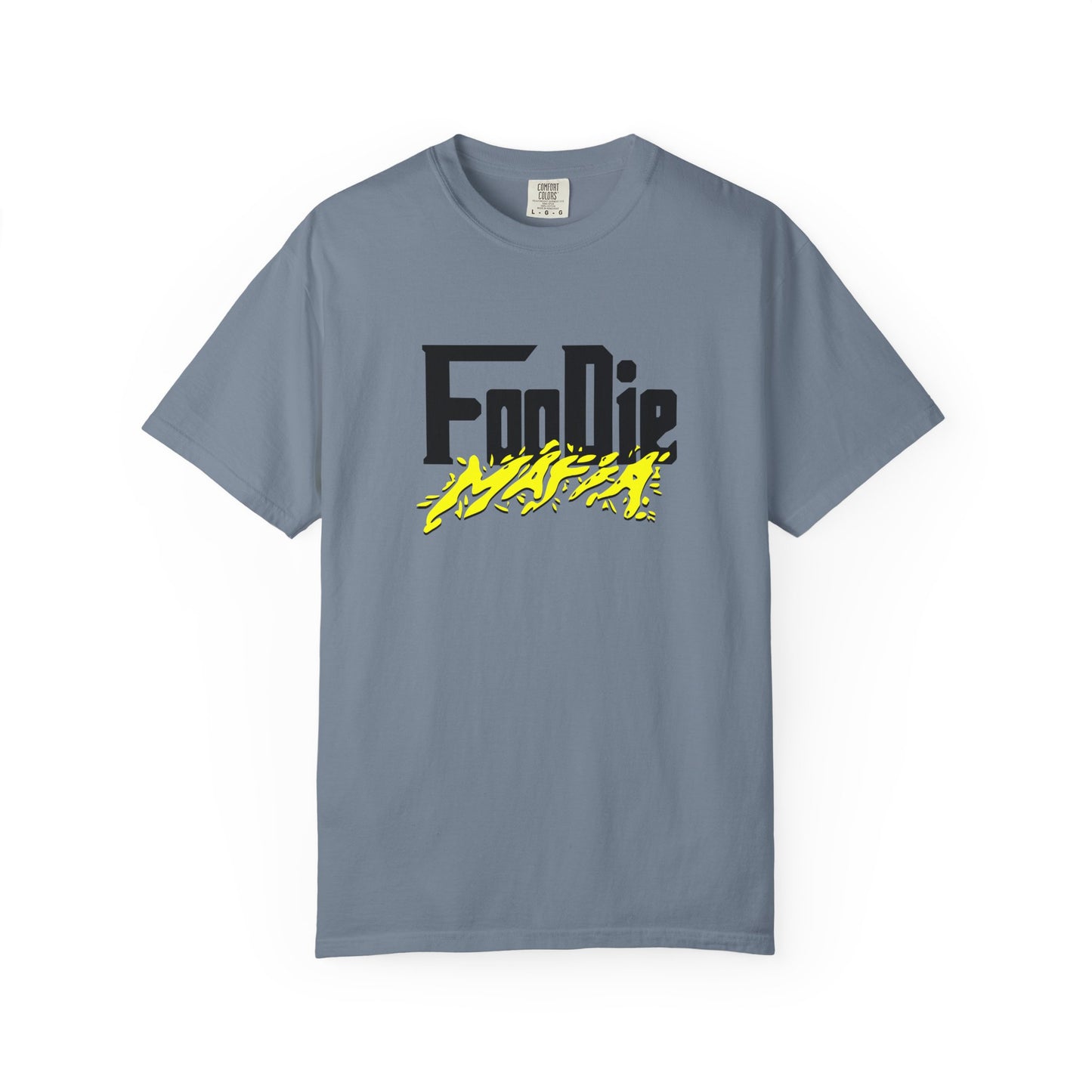 L.O.E.F Foodie Mafia Unisex Tee Shirt (Bright Yellow)