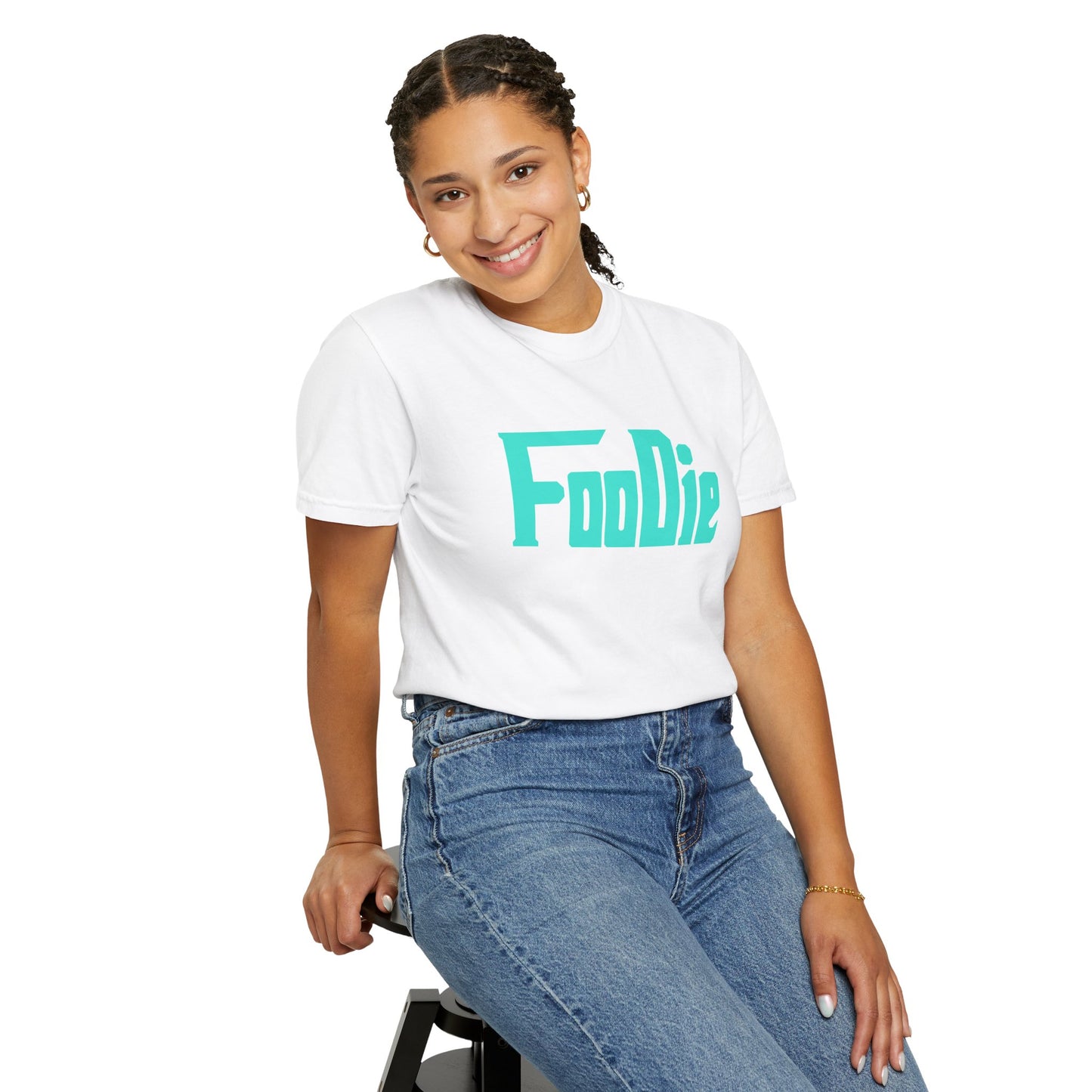 L.O.E.F Foodie Unisex Tee Shirt (Turquoise)