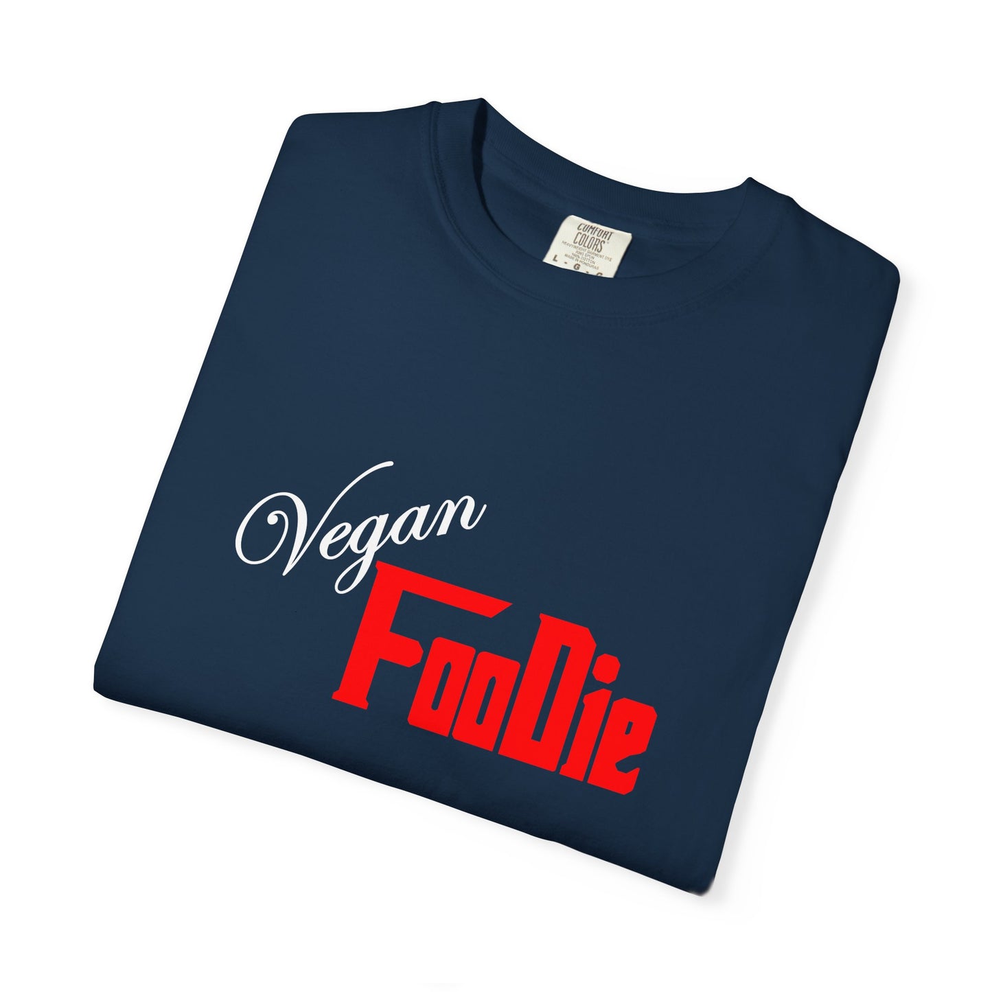 L.O.E.F Unisex Vegan Foodie Tee Shirt (Fiery Red)