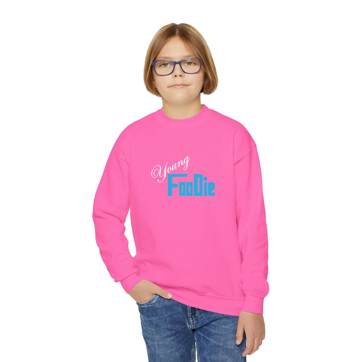 L.O.E.F Young Foodie Youth Sweatshirt (Sky Blue)