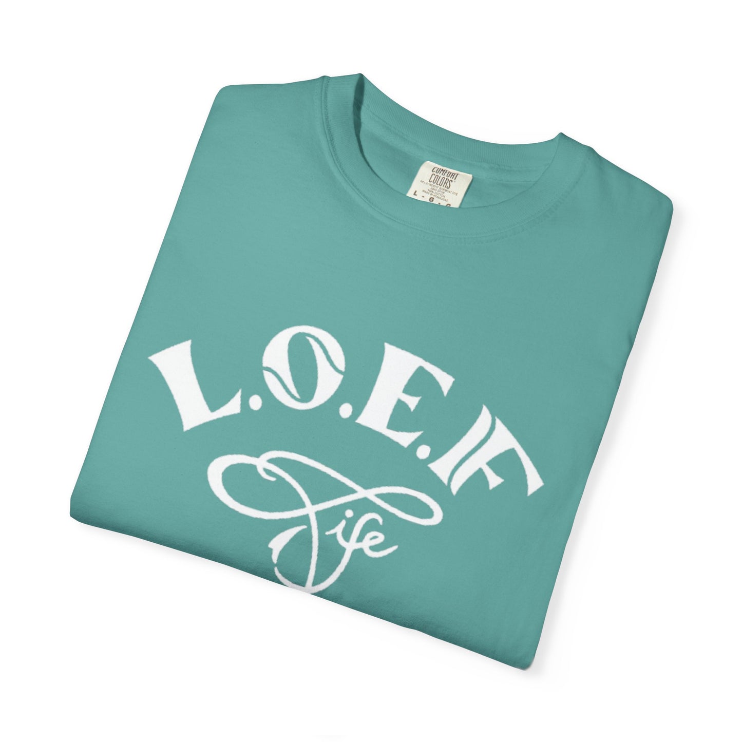 L.O.E.F Life Unisex Tee Shirt (White)