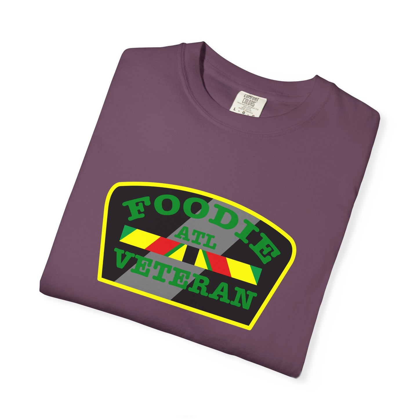 L.O.E.F Foodie Veteran ATL Unisex Tee Shirt (Green)