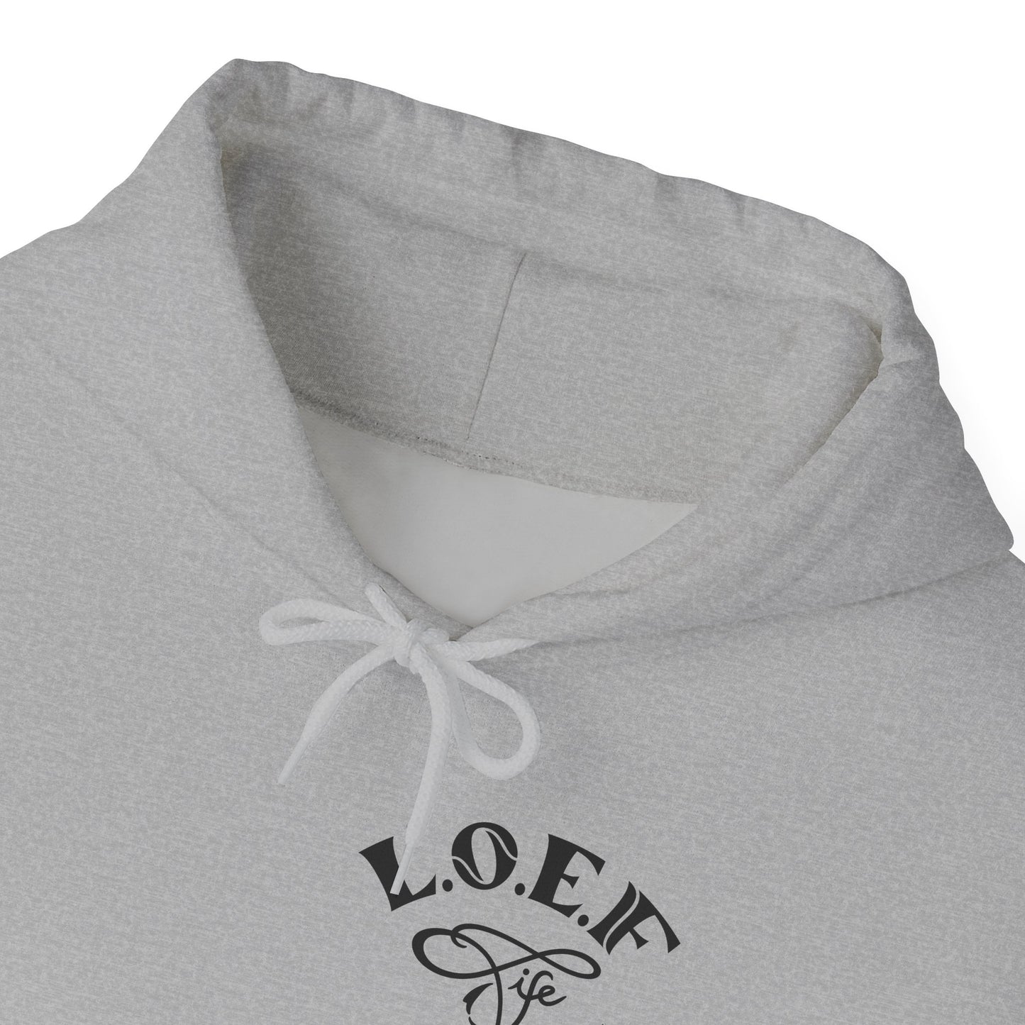 L.O.E.F Foodie 4Life Vegan Hoodie (Fuchsia)