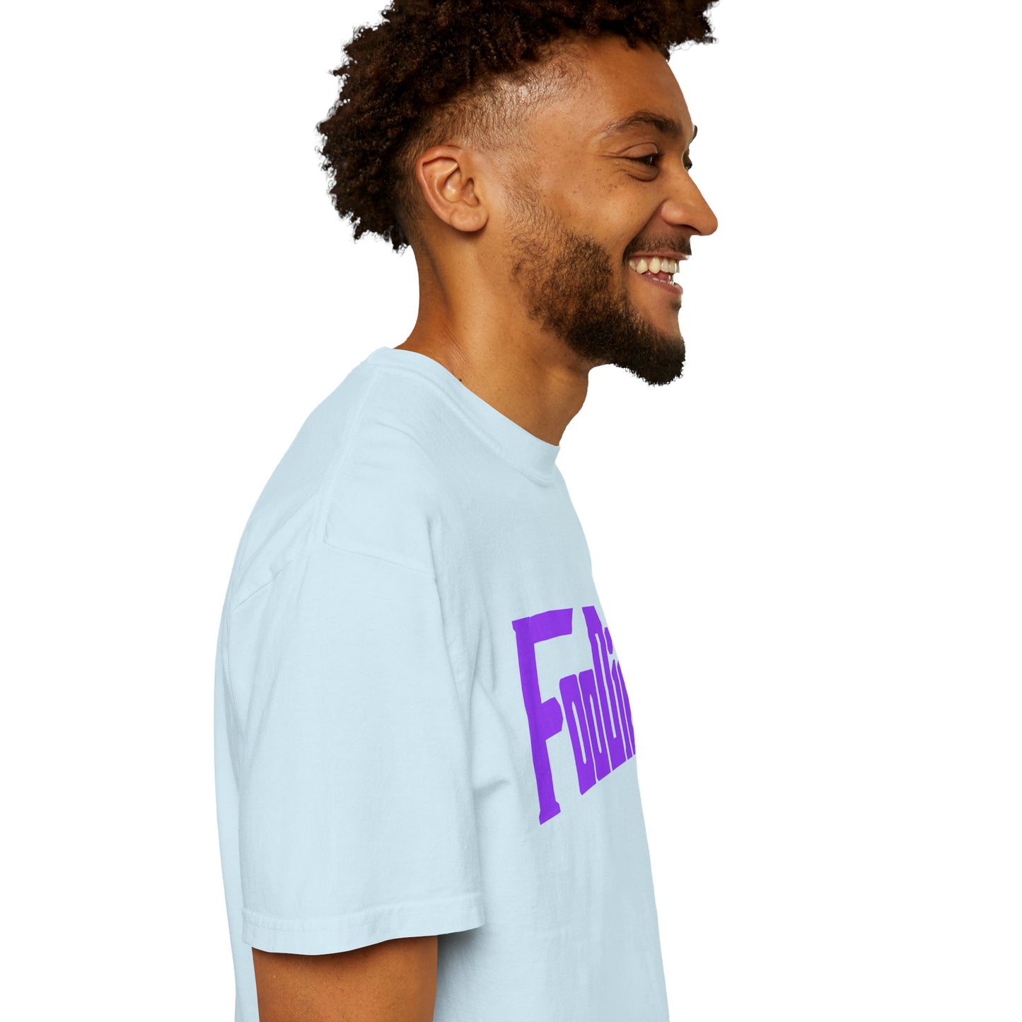 LO.E.F Foodie Unisex Tee Shirt (Bright Purple)