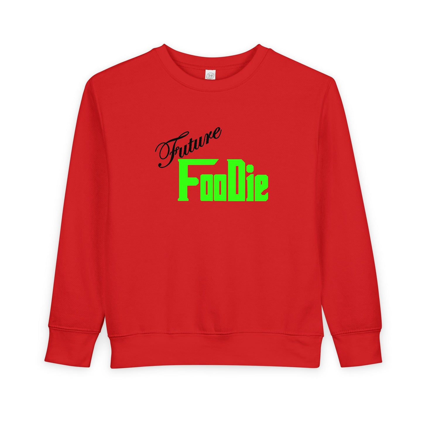 L.O.E.F Future Foodie Toddler Sweatshirt (Neon Green)