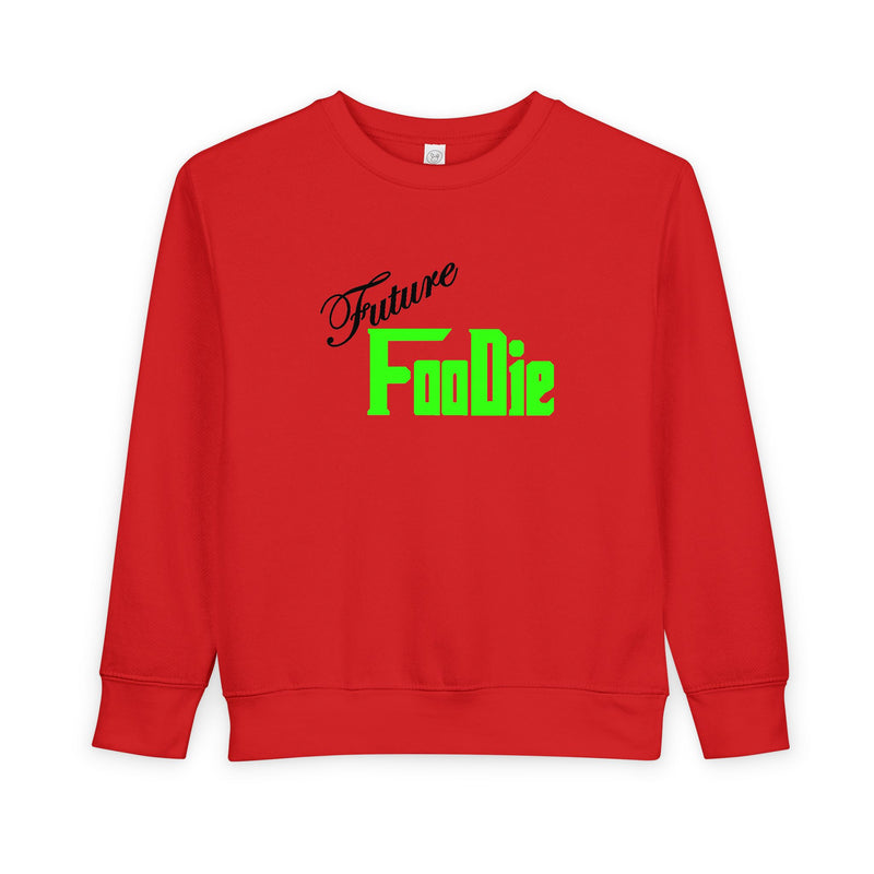 L.O.E.F Future Foodie Toddler Sweatshirt (Neon Green)