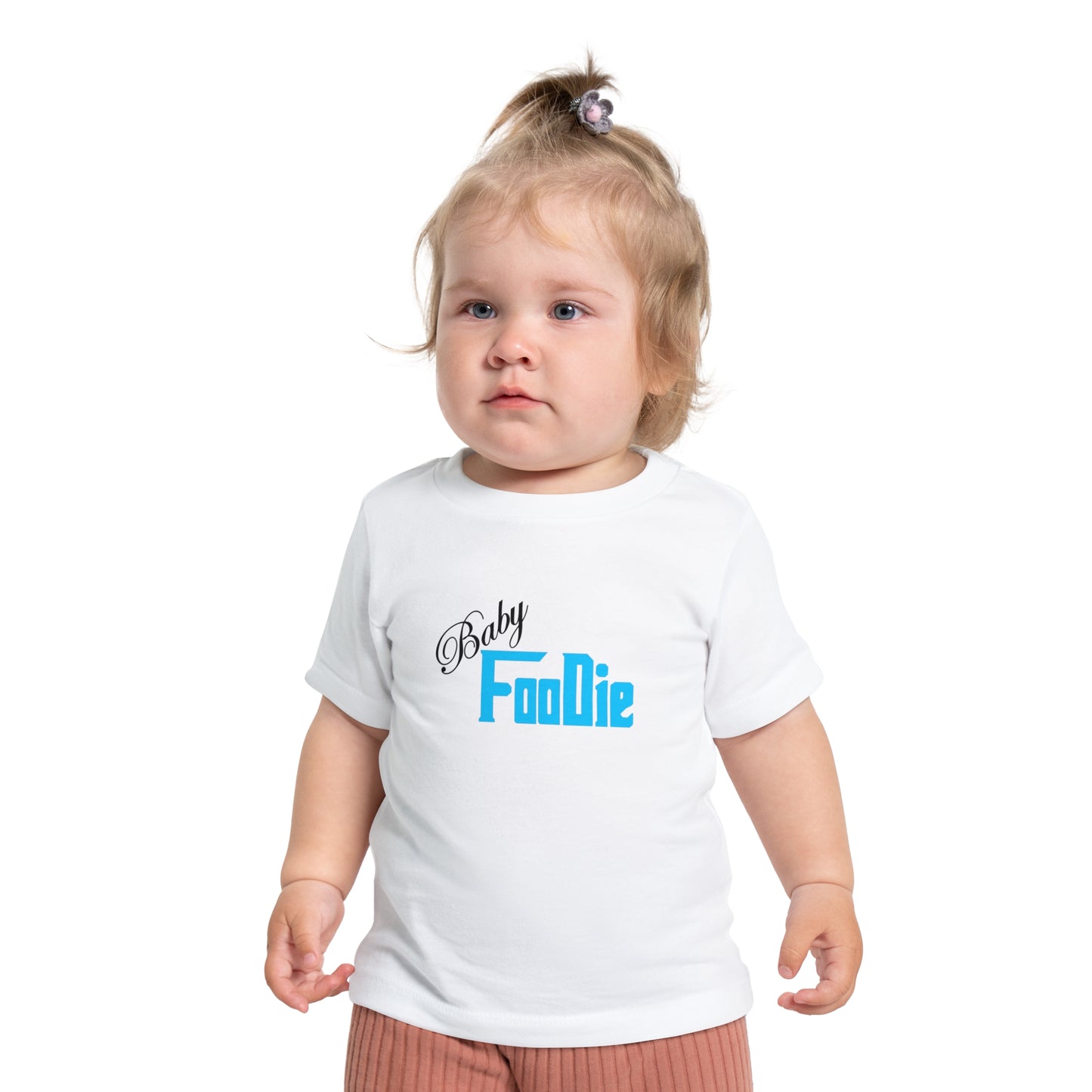 L.O.E.F Baby Foodie Toddler Tee Shirt (Neon Blue)