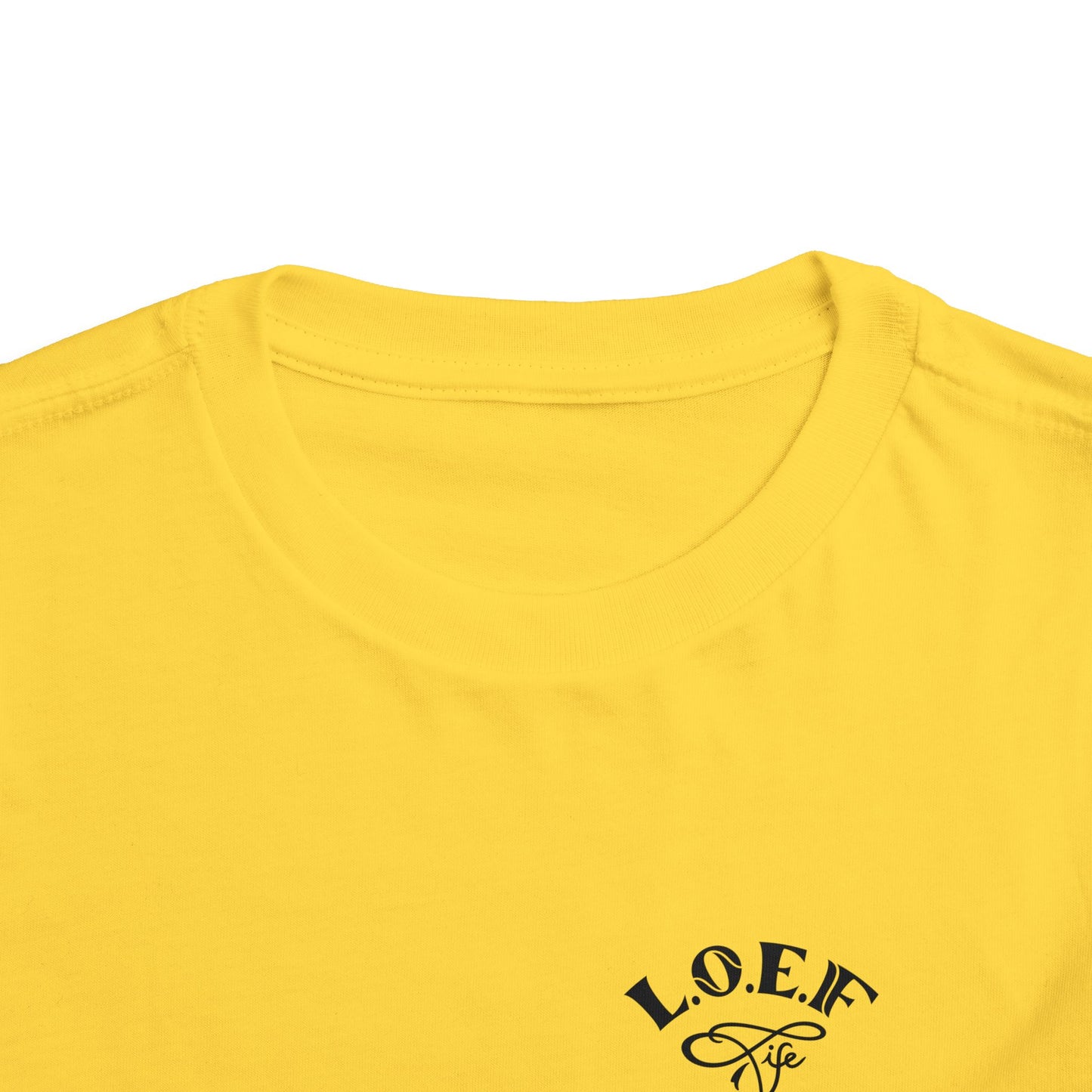 L.O.E.F Foodie 4Life Baby Short Sleeve Tee Shirt (Black)