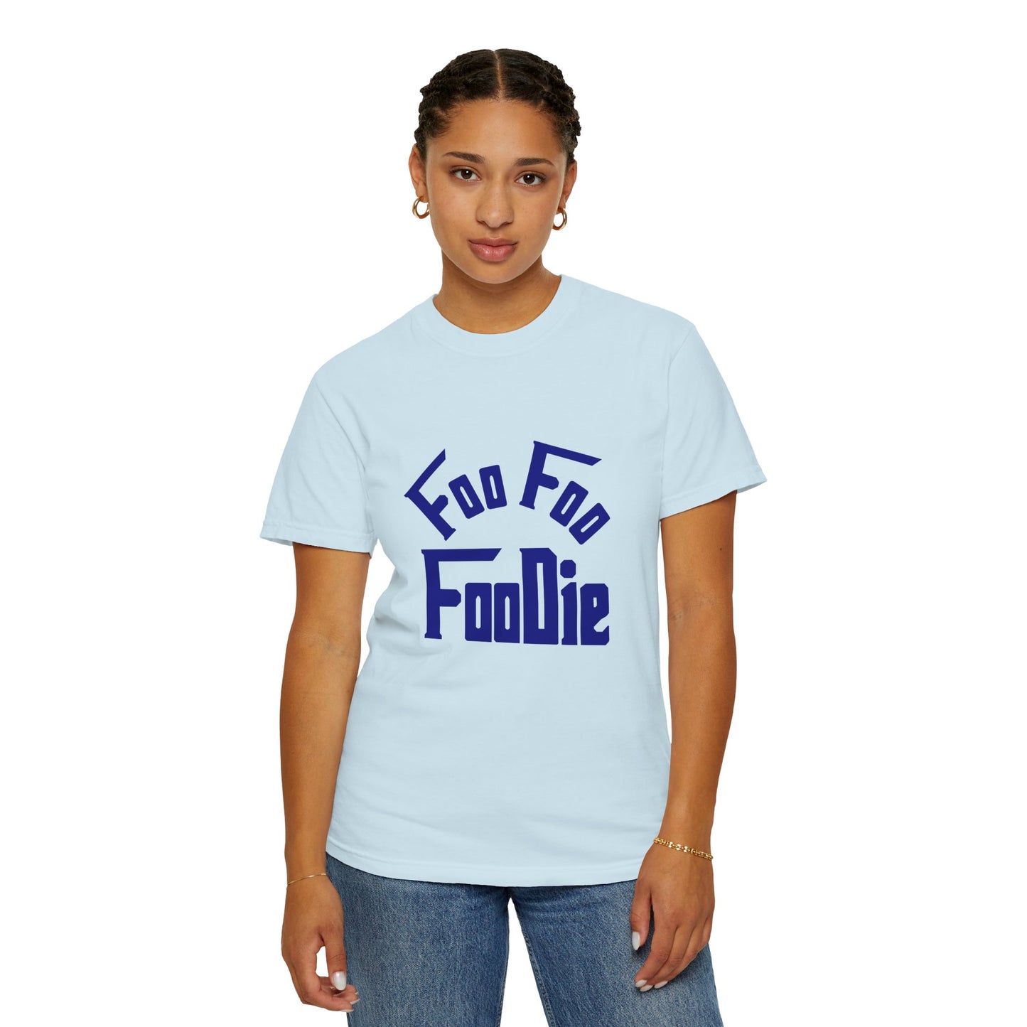 L.O.E.F FOO FOO FOODIE Unisex Tee shirt(Dark Blue)