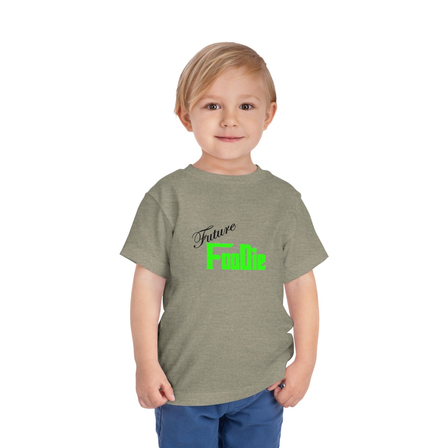 L.O.E.F Future Foodie Toodler Tee Shirt (Neon Green)