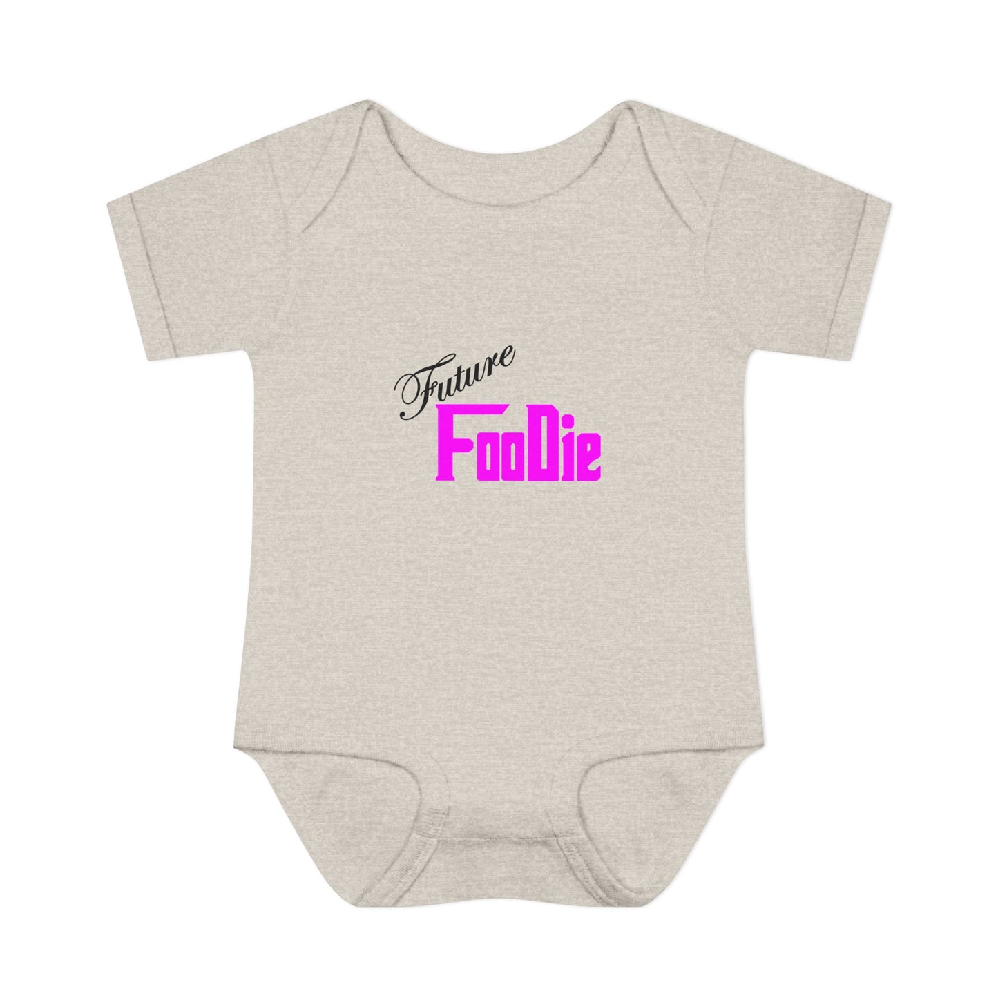 L.O.E.F Future Foodie Toddler Bodysuit (Fuchsia)