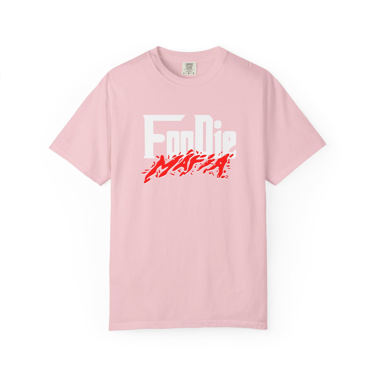 L.O.E.F Foodie Mafia Unisex Tee Shirt  (Red)