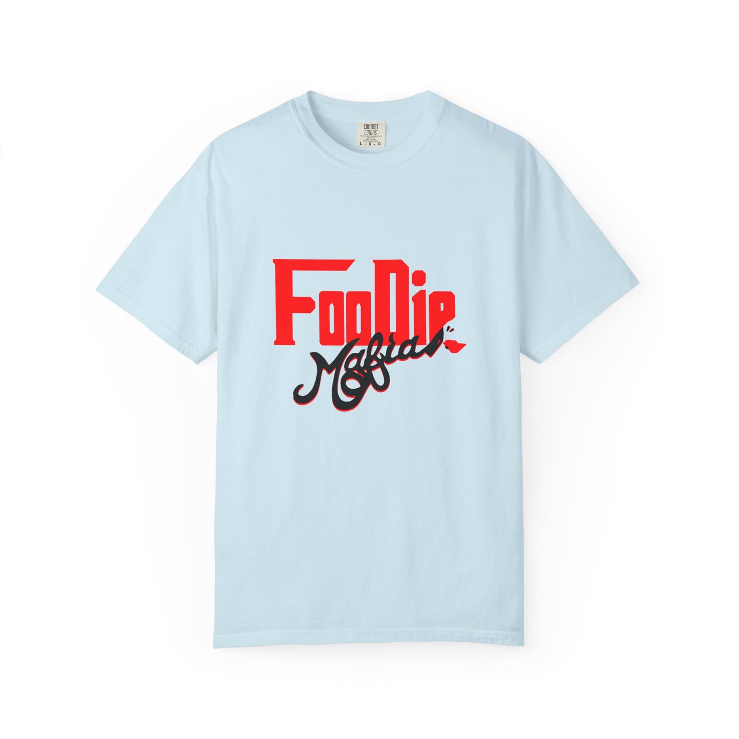 L.O.E.F Red Foodie Mafia Unisex Tee shirt (Black)