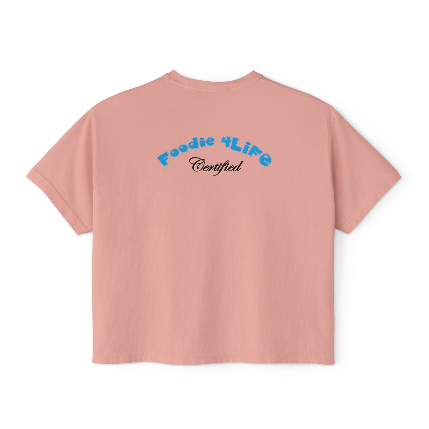 L.O.E.F Foodie 4Life Certified Boxy Tee (Sky Blue)