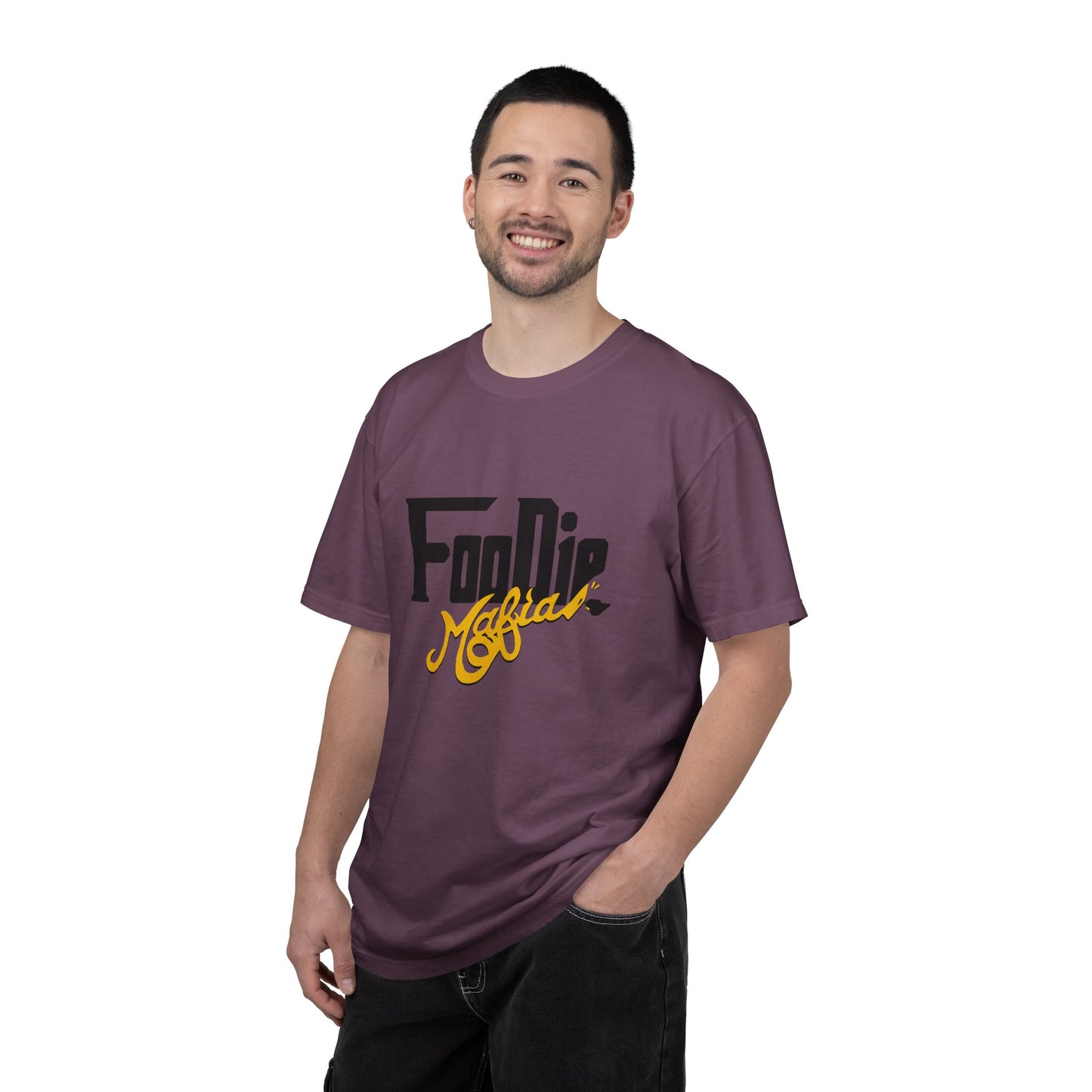 L.O.E.F Foodie Mafia Unisex Tee Shirt (Yellow)