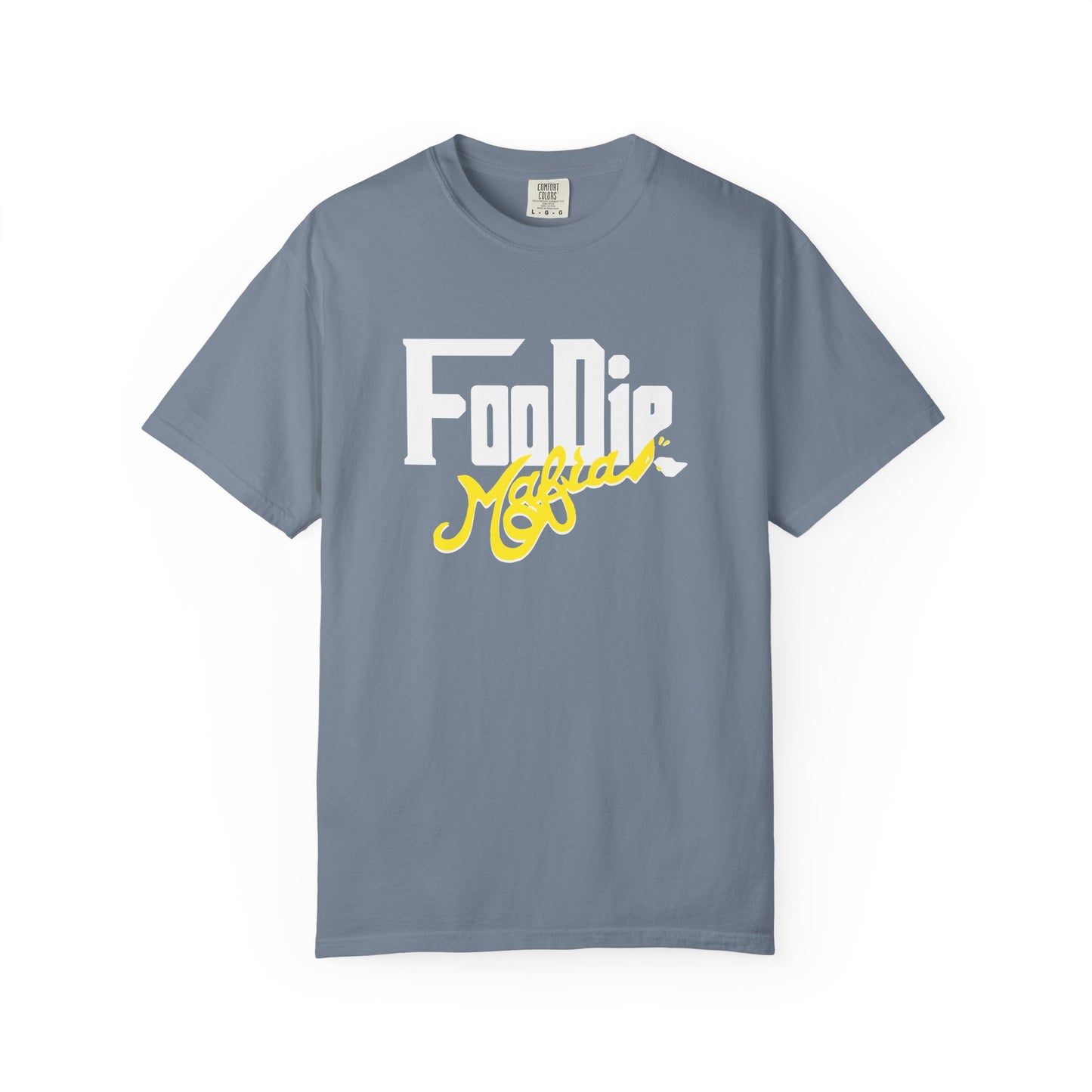 L.O.E.F Foodie Mafia Unisex Tee Shirt  (Yellow)
