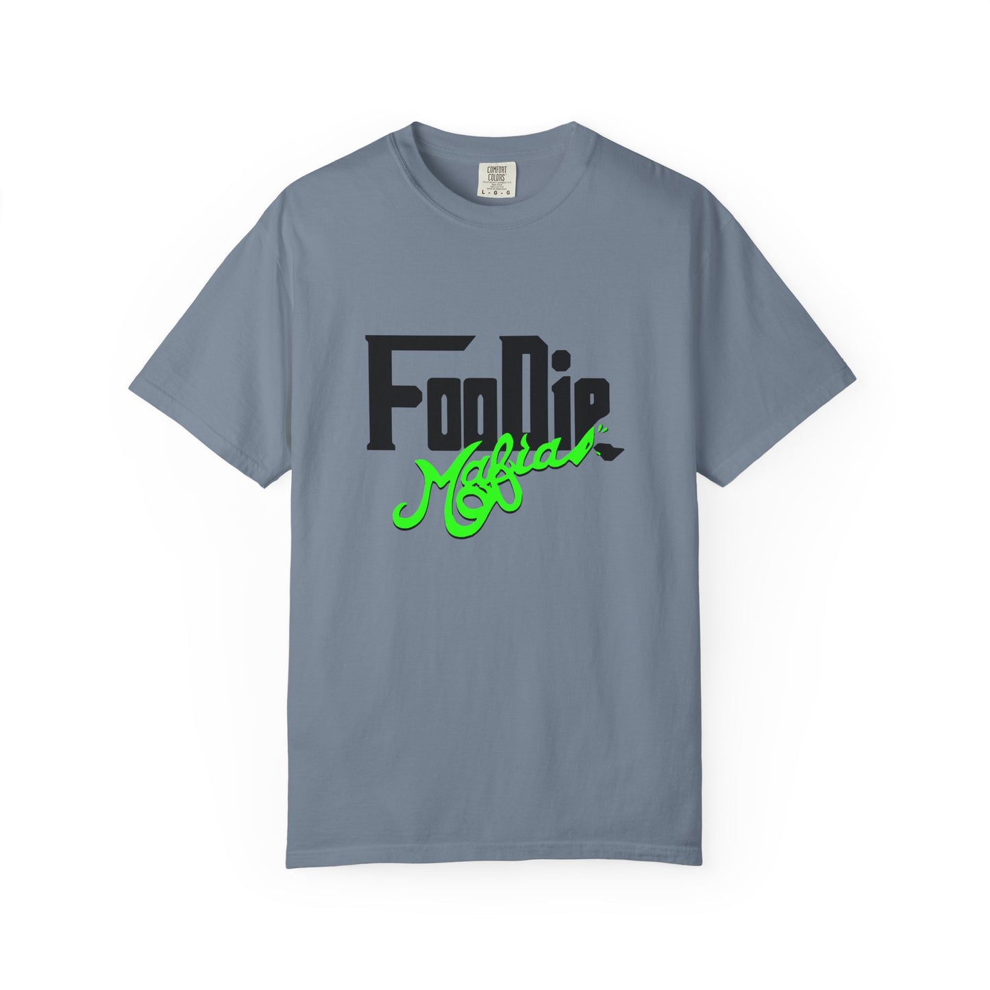 L.O.E.F Foodie Mafia Unisex Tee Shirt (Neon Green)