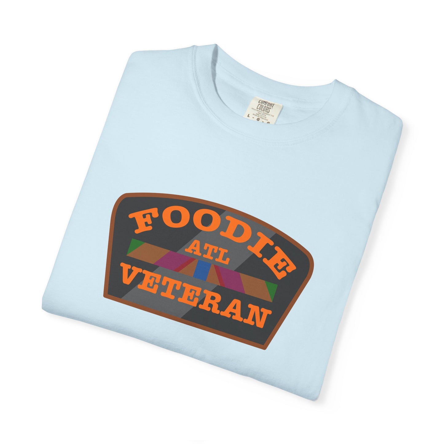 L.O.E.F Foodie Veteran ATL Unisex Tee Shirt (Orange)
