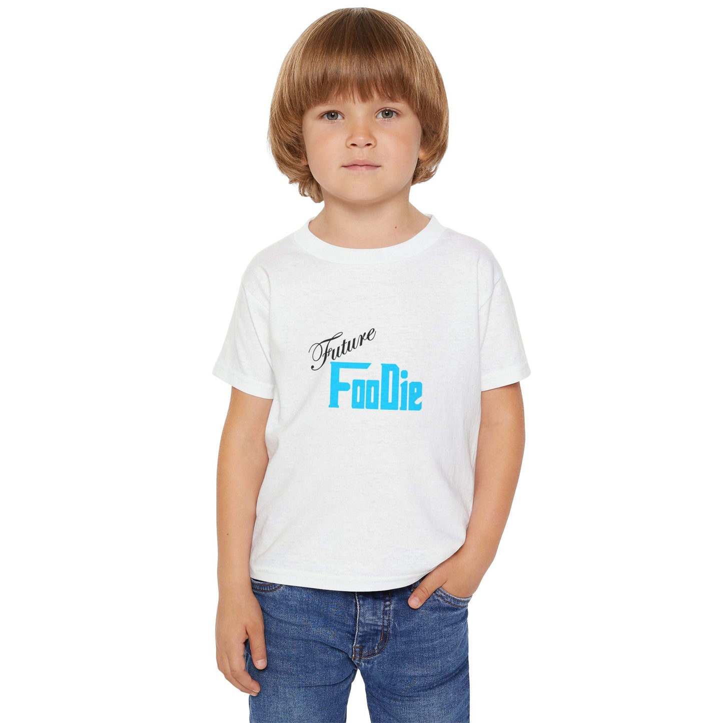 L.O.E.F Future Foodie Toodler Tee Shirt (Neon Blue)
