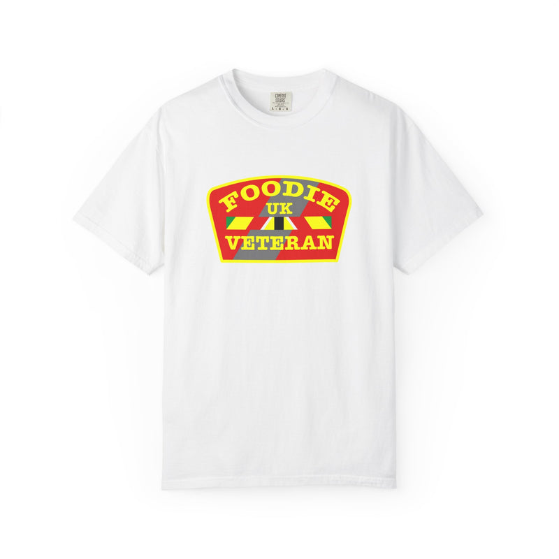 L.O.E.F Foodie Veteran UK Unisex Tee Shirt (Yellow)