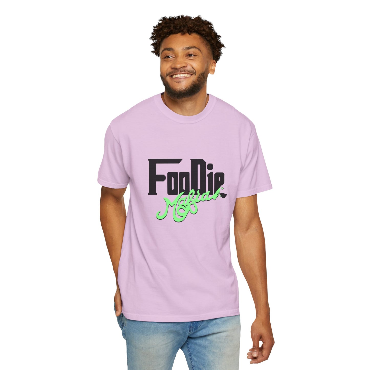 L.O.E.F Foodie Mafia Unisex Tee shirt (Mint Green)