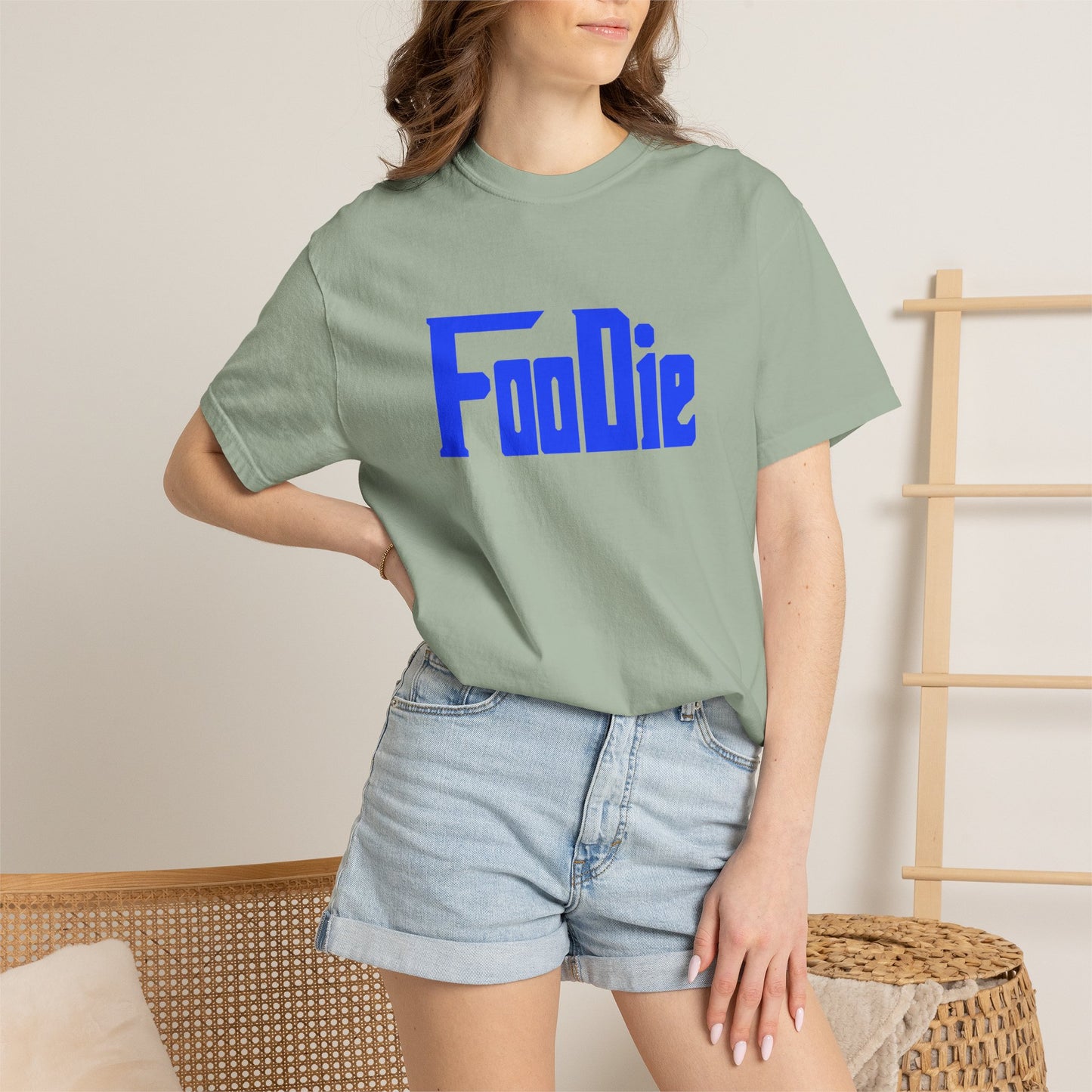 L.O.E.F Foodie Unisex Tee Shirt (Blue)