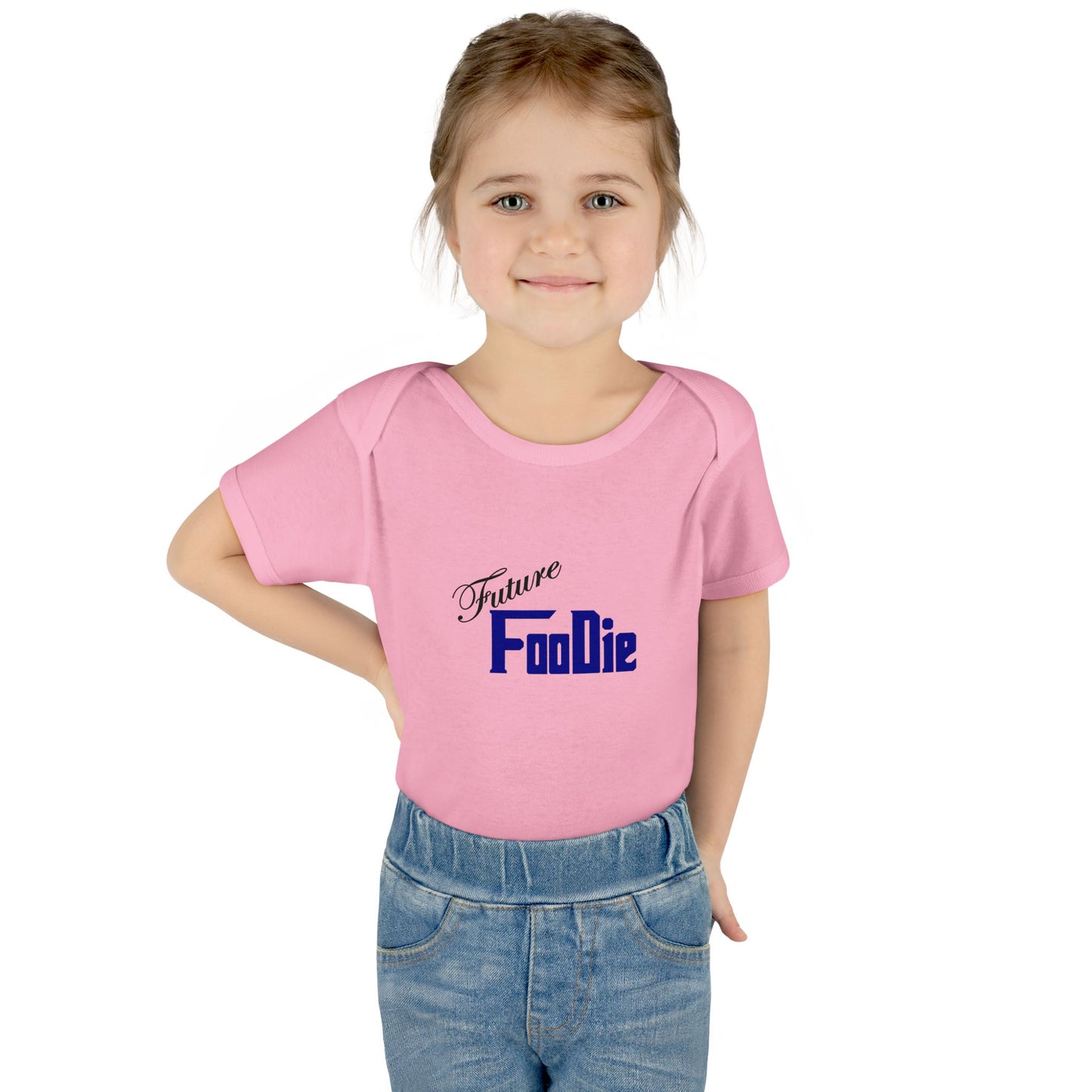 L.O.E.F Future Foodie Toddler Bodysuit (Dark Blue)