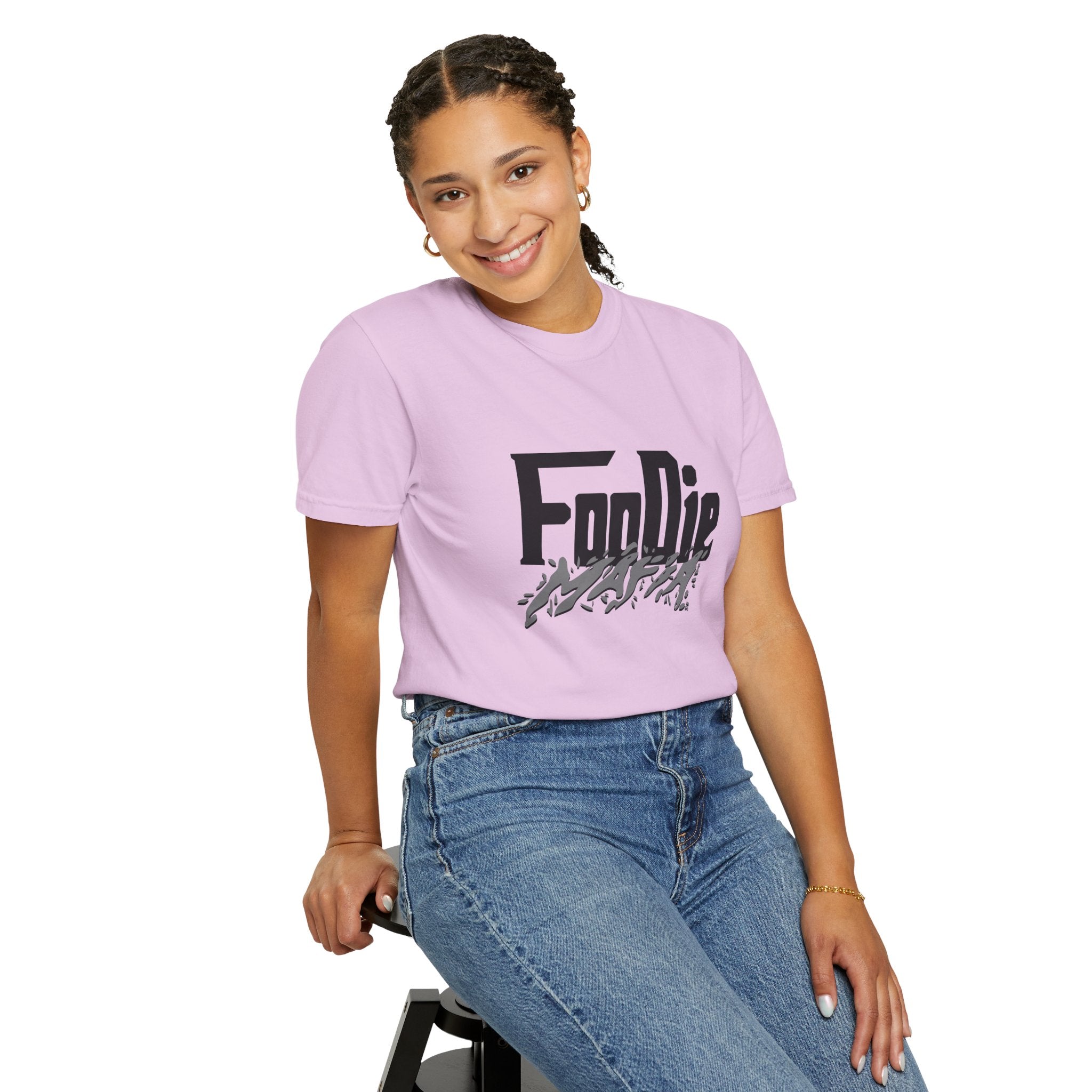 L.O.E.F Foodie Mafia Tee Shirt (Grey)