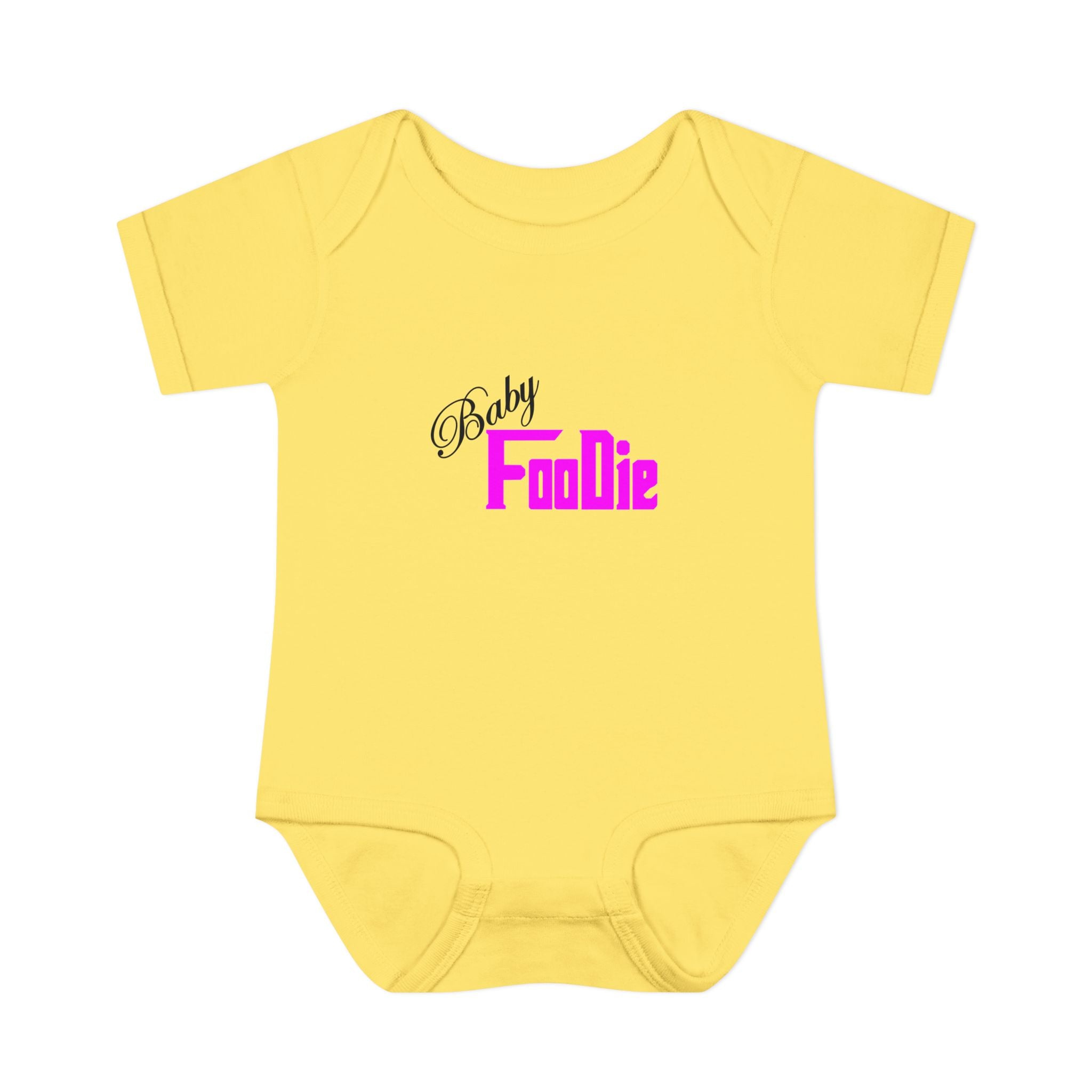 L.O.E.F Baby Foodie Toddler Bodysuit (Fuchsia)