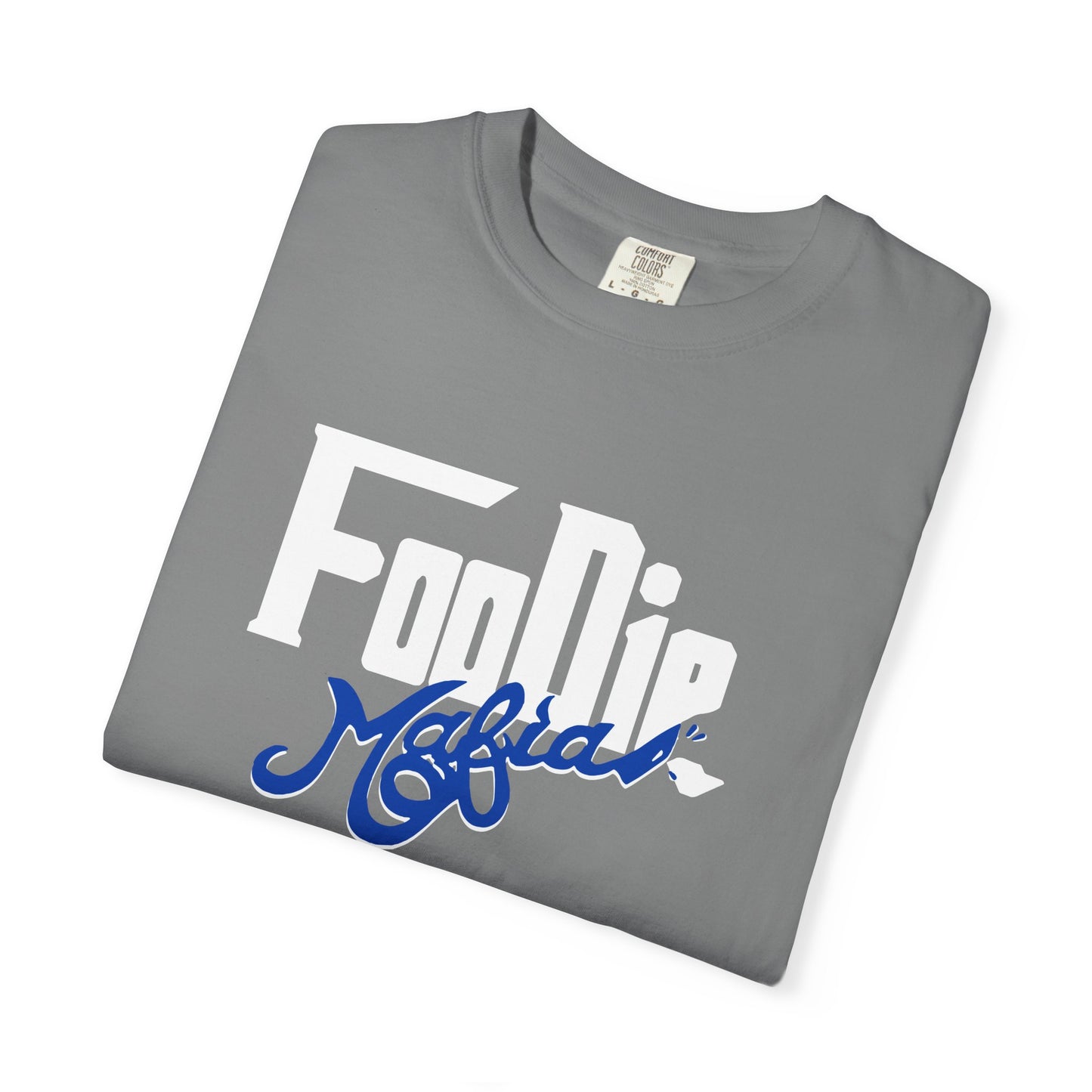 L.O.E.F Foodie Mafia Unisex Tee Shirt  (Dark Blue)