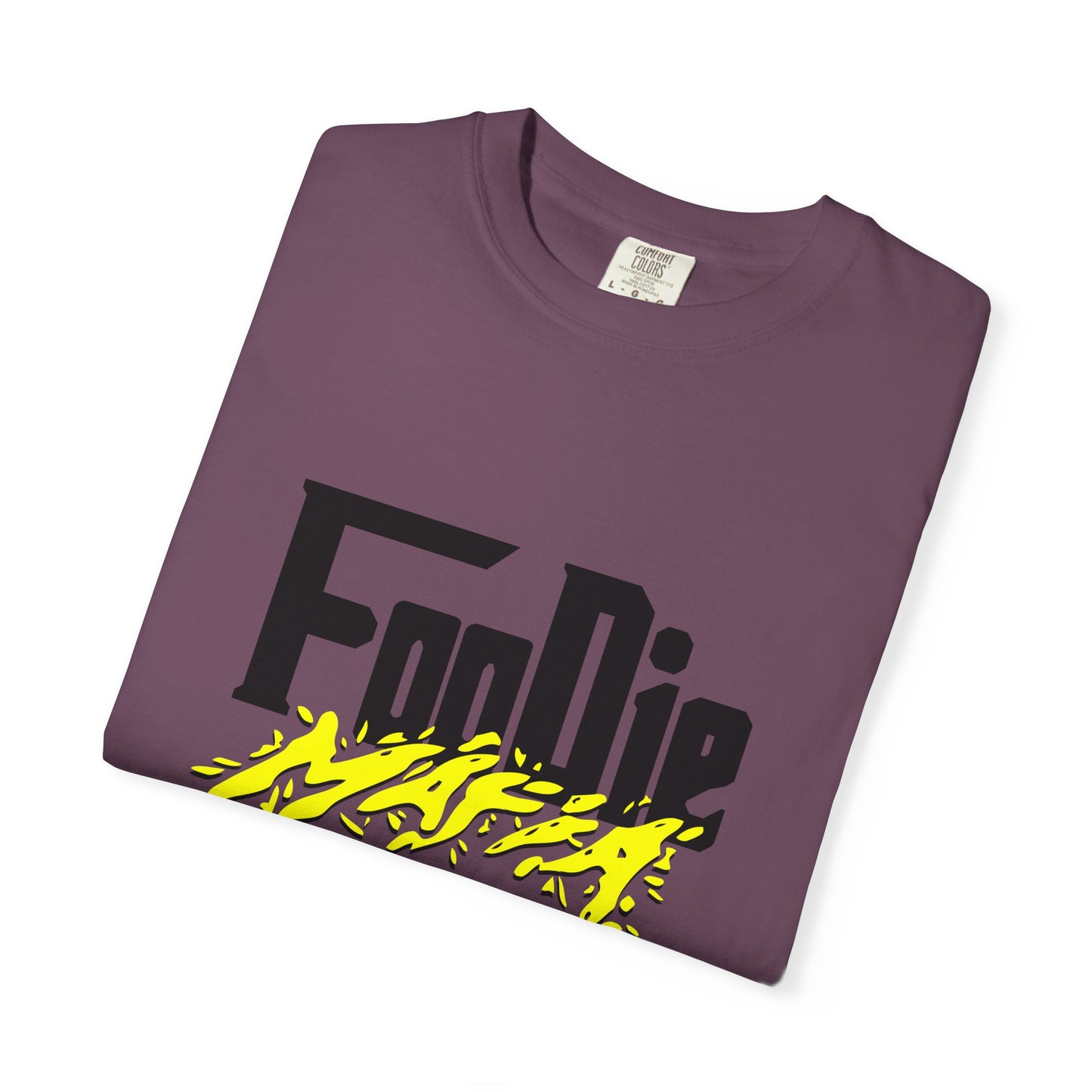 L.O.E.F Foodie Mafia Unisex Tee Shirt (Bright Yellow)