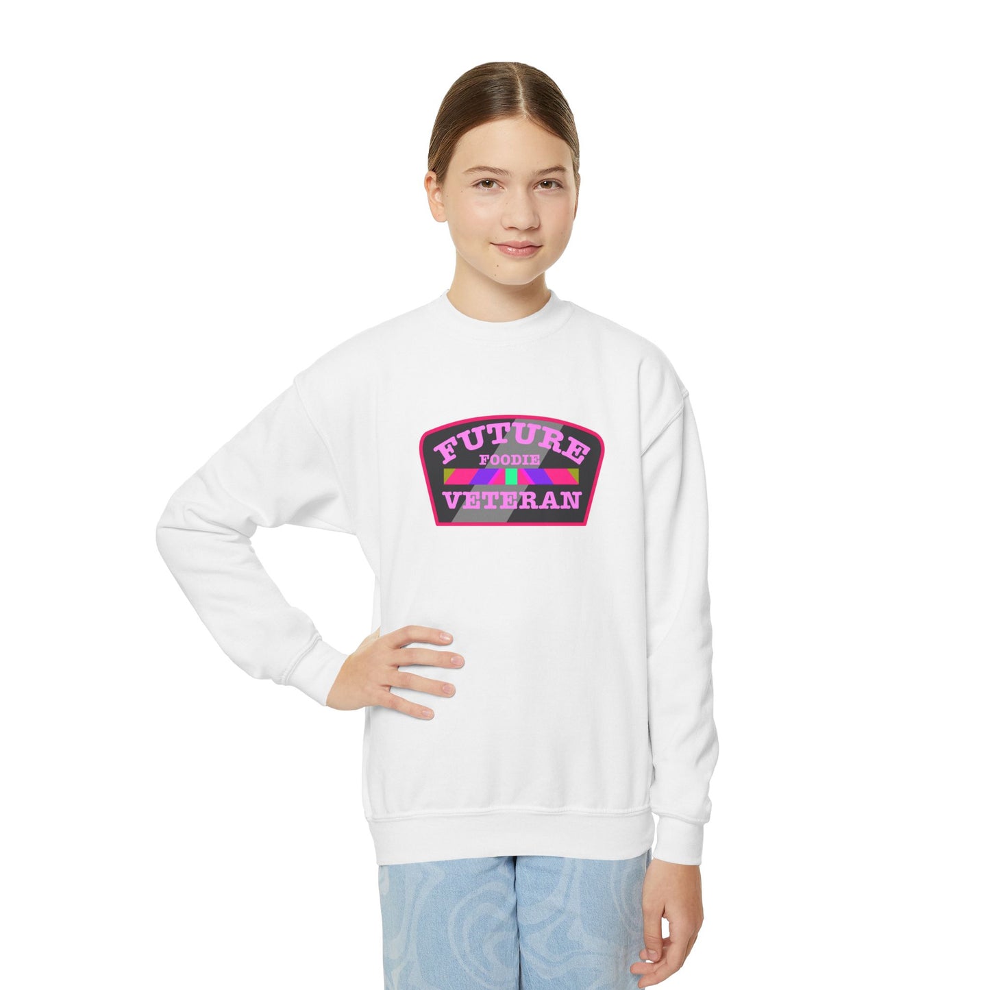 L.O.E.F Young Future Foodie Veteran Sweatshirt (Pink)