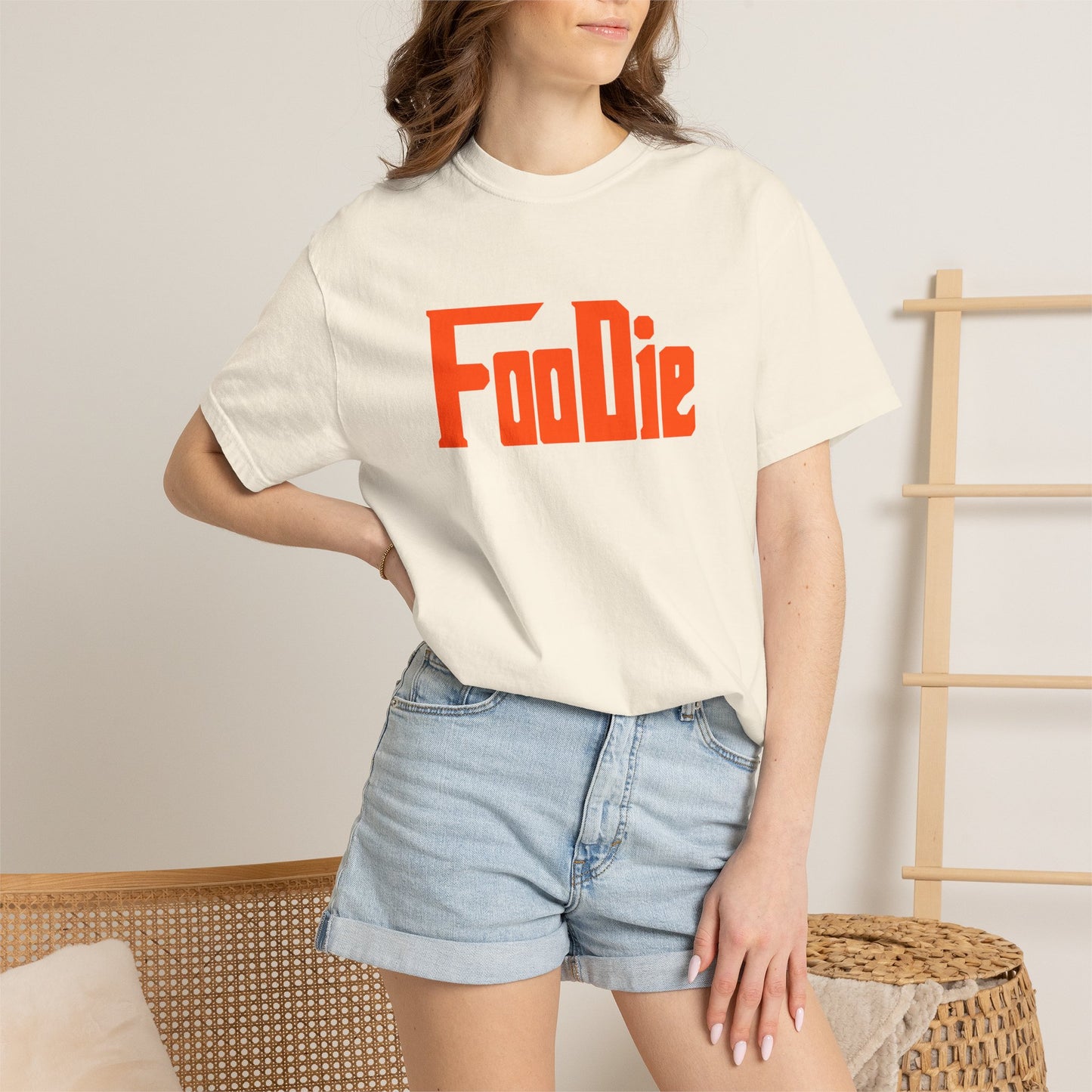 L.O.E.F Foodie Unisex Tee Shirt (Orange)