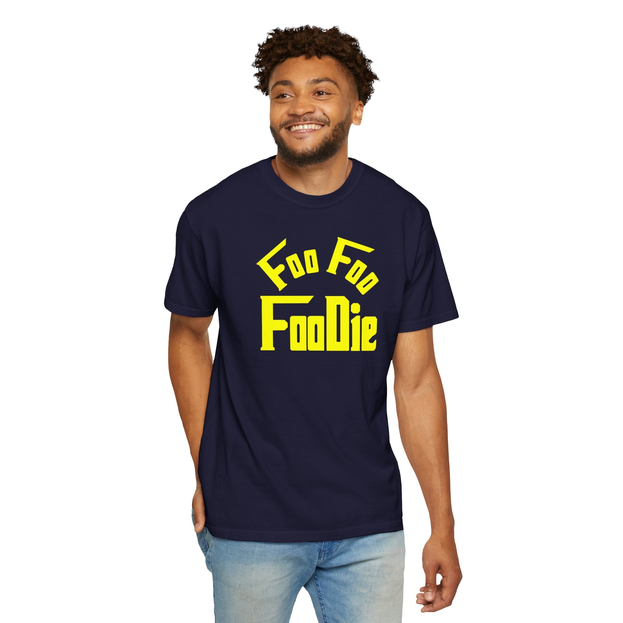 L.O.E.F FOO FOO FOODIE Unisex Tee shirt (Yellow)