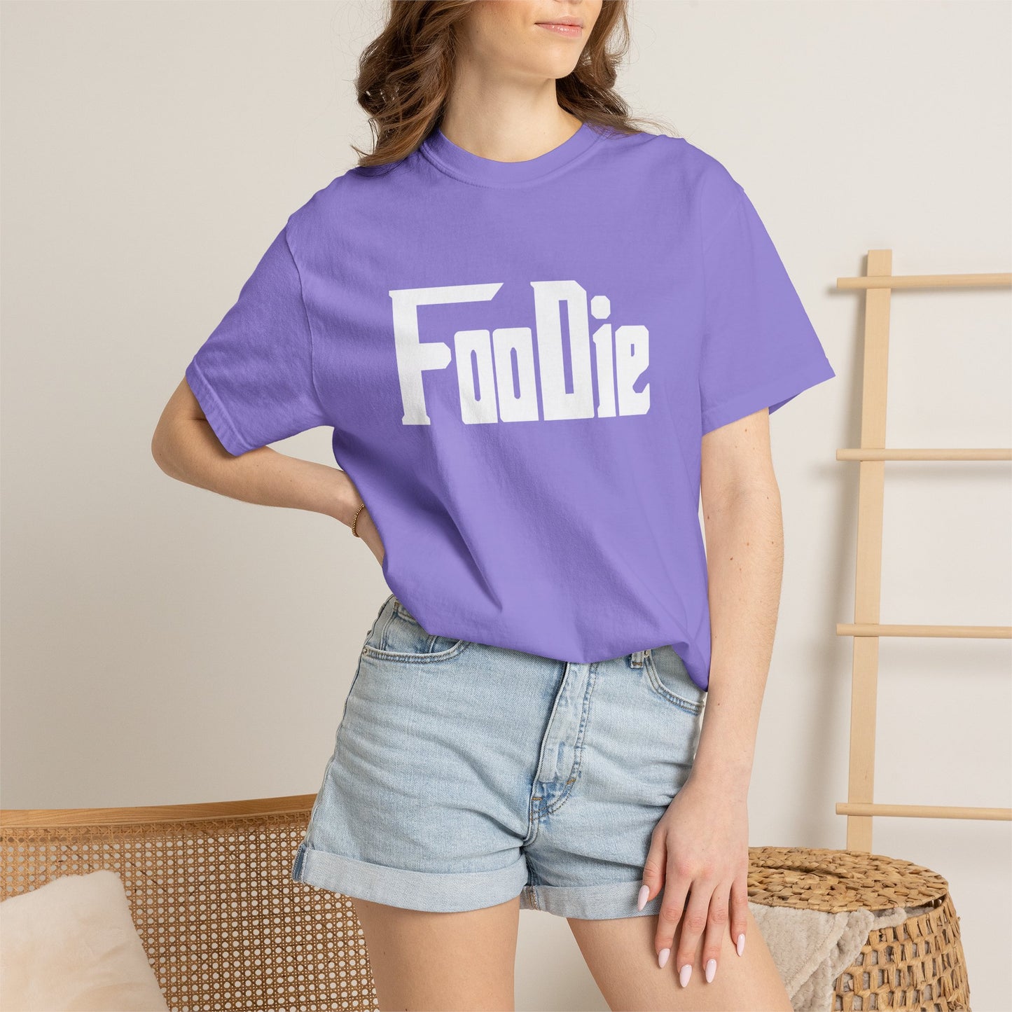 L.O.E.F Foodie Unisex Tee Shirt (White)